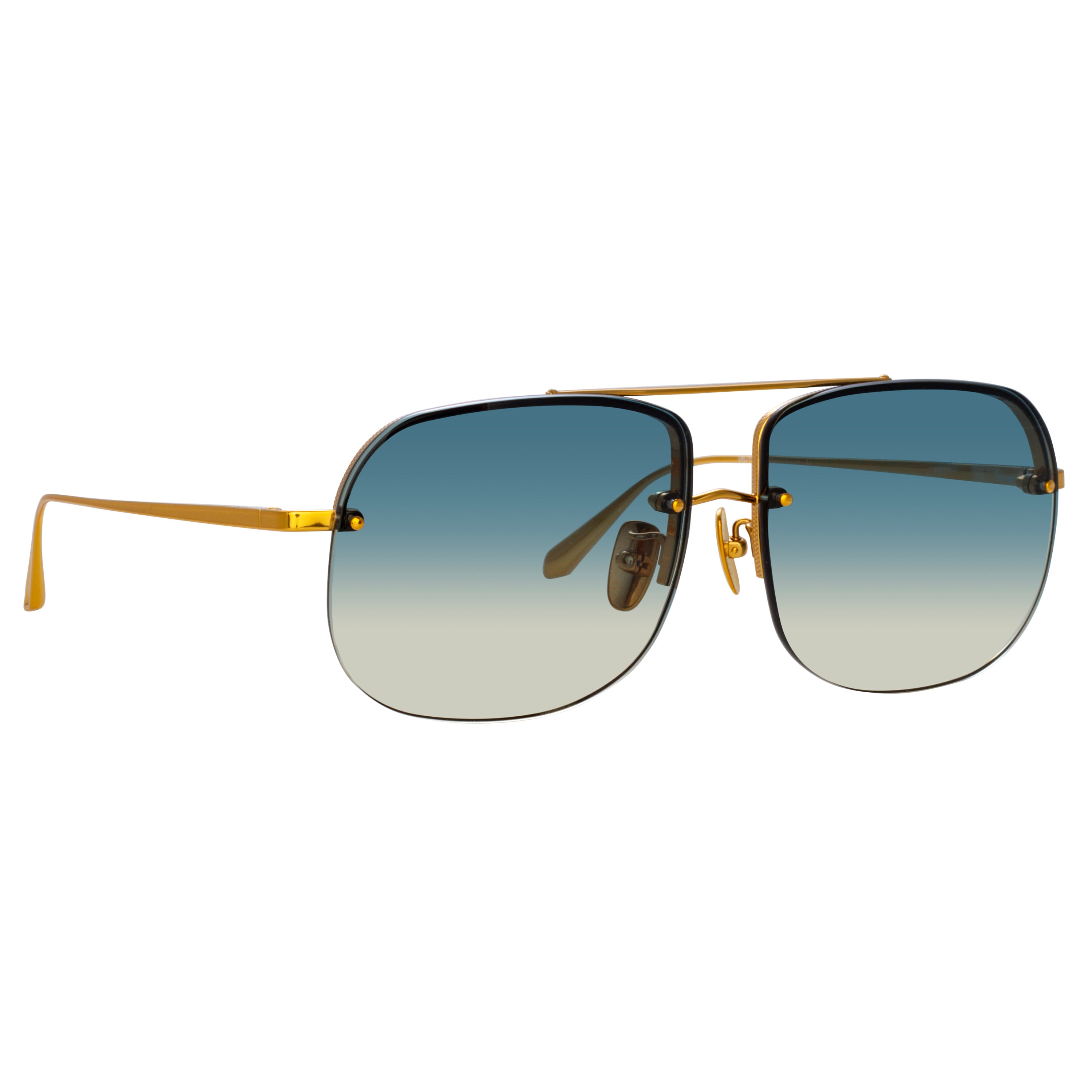 Seren Aviator Sunglasses in Aqua