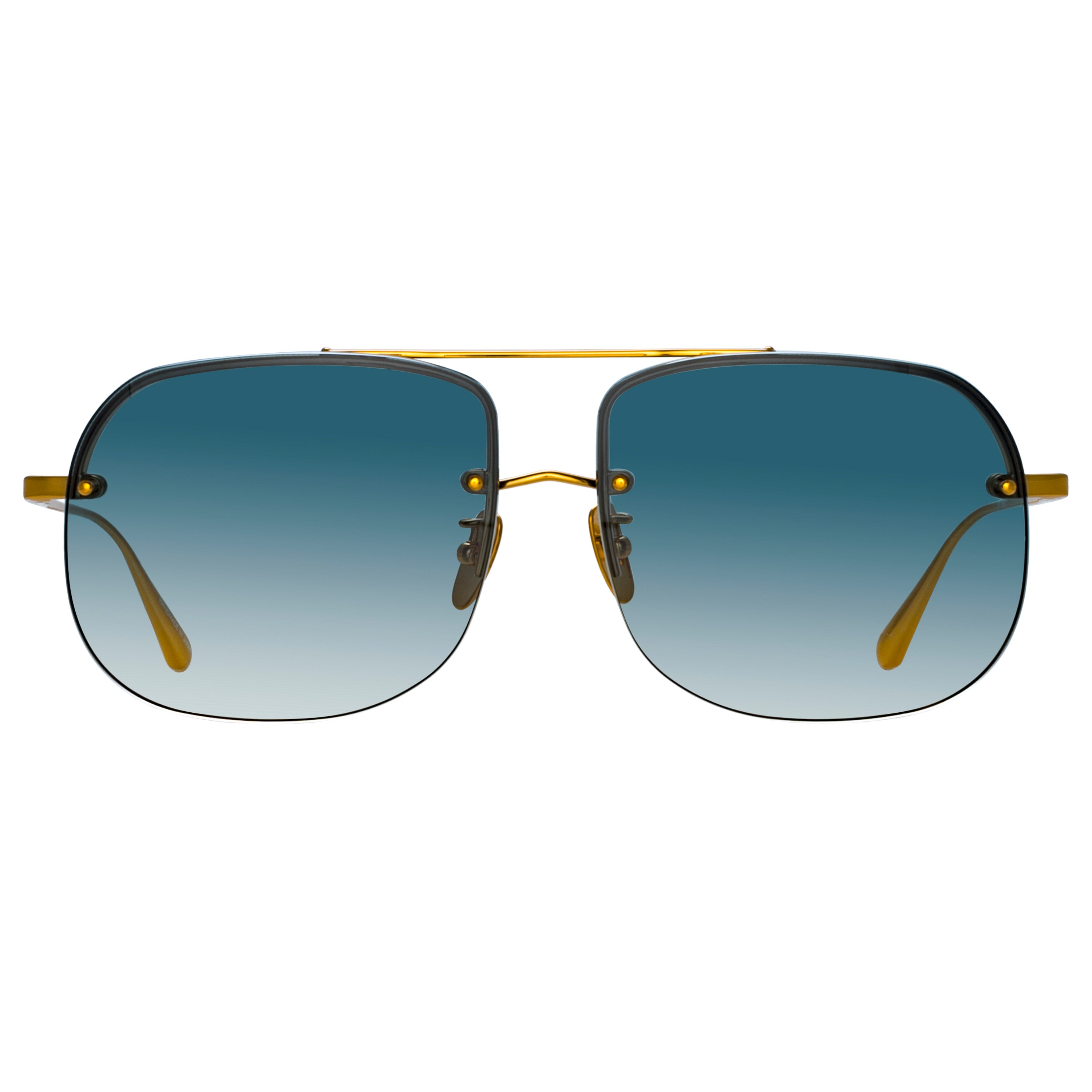 Seren Aviator Sunglasses in Aqua