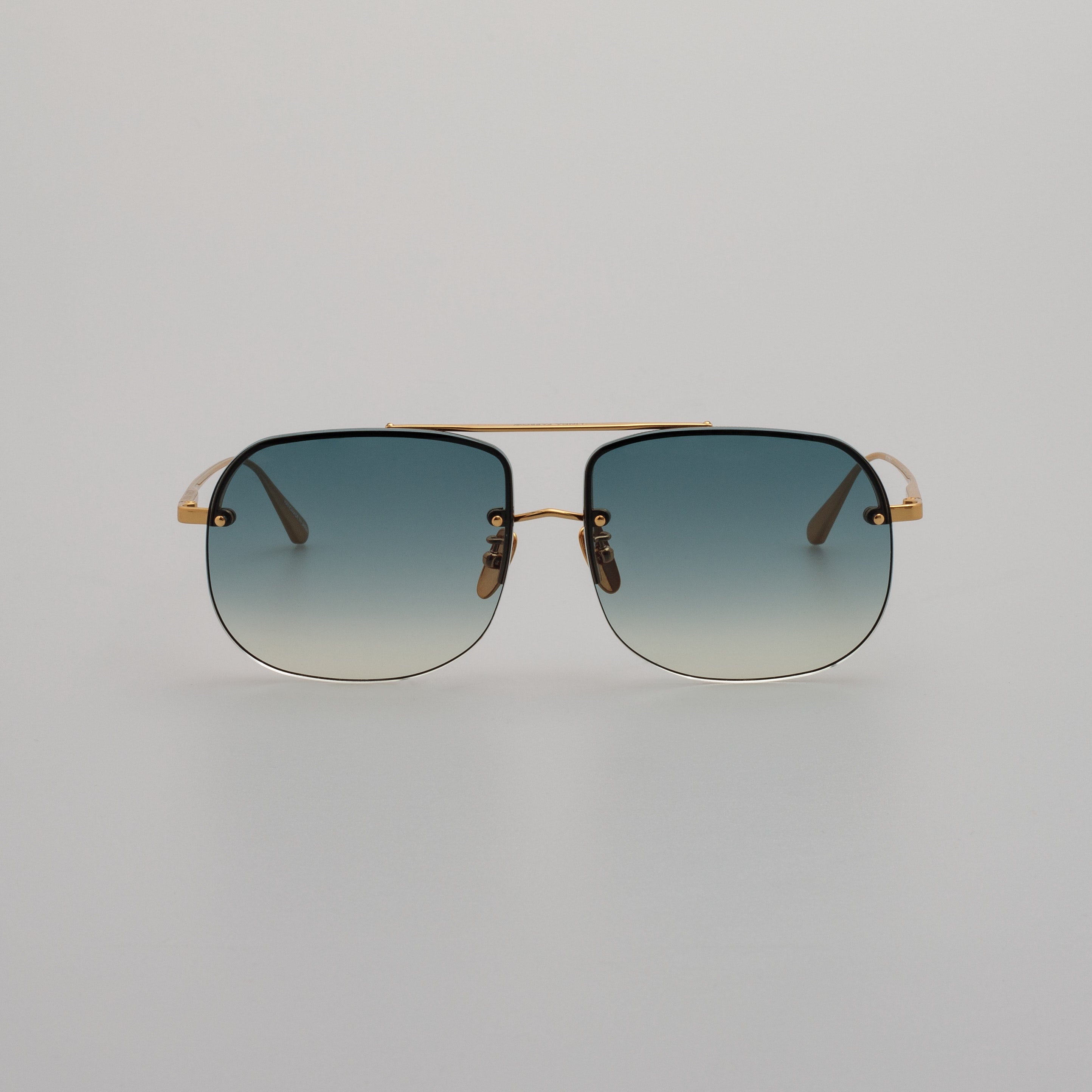 Men's Seren Aviator Sunglasses in Aqua