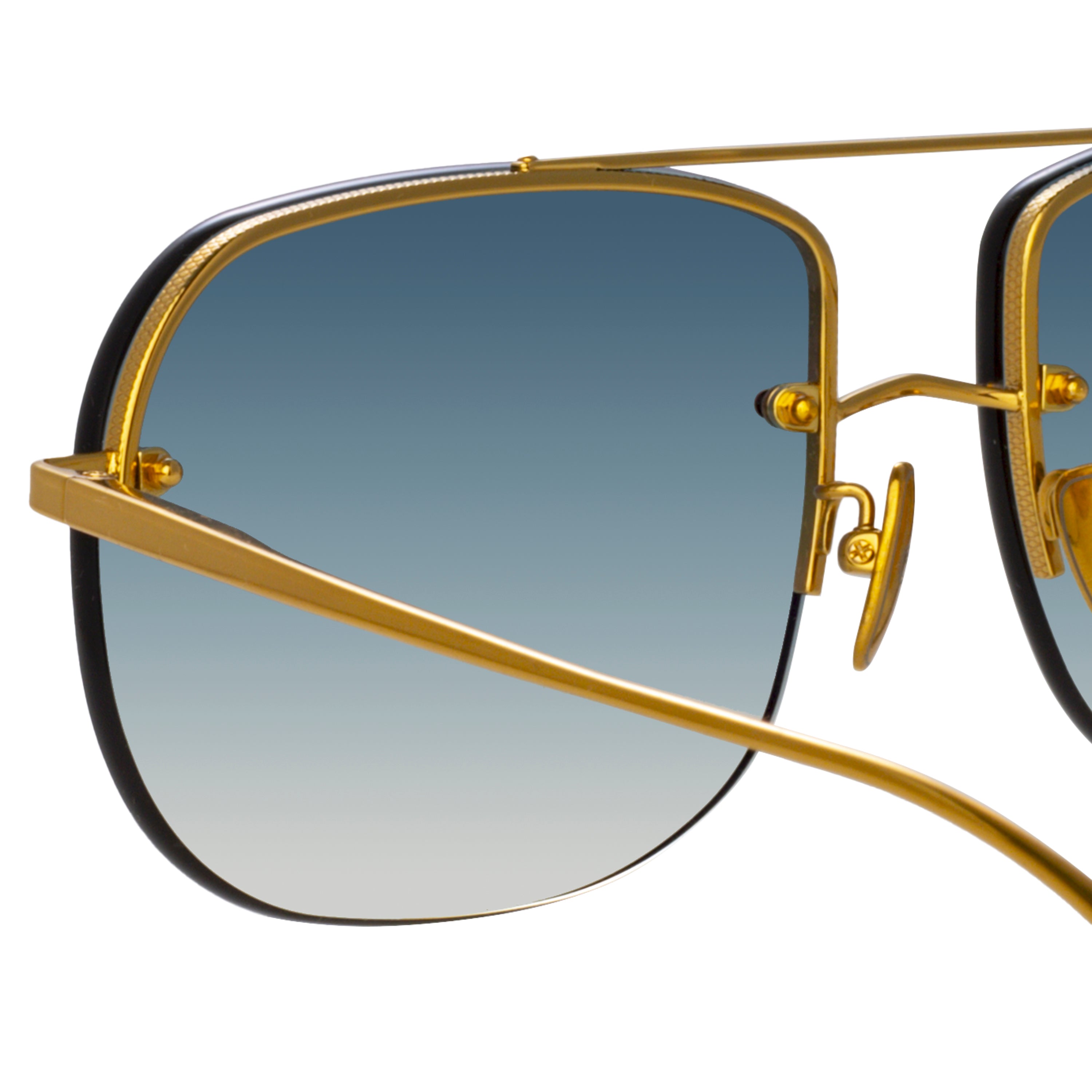 Seren Aviator Sunglasses in Aqua