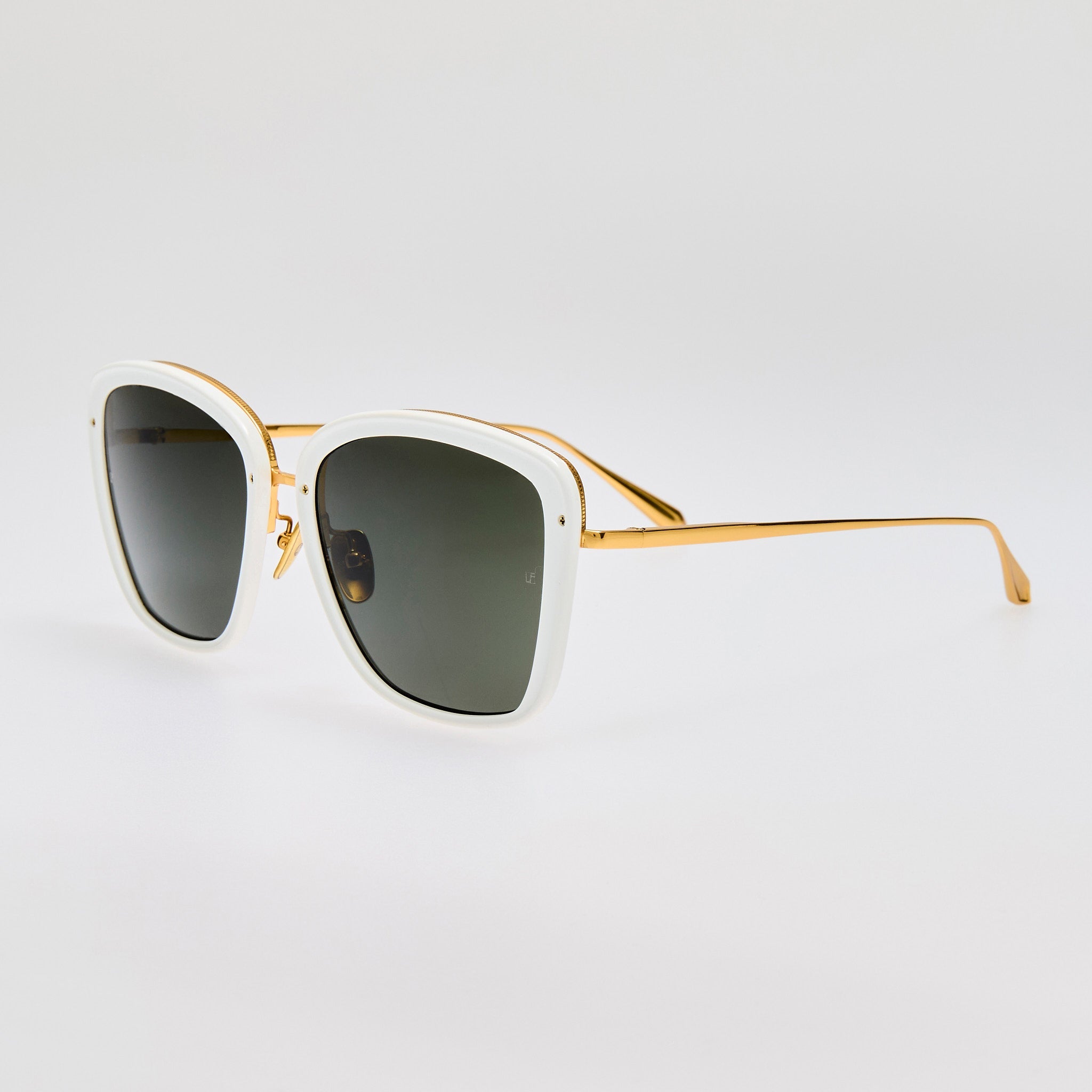 Anais Sunglasses in White