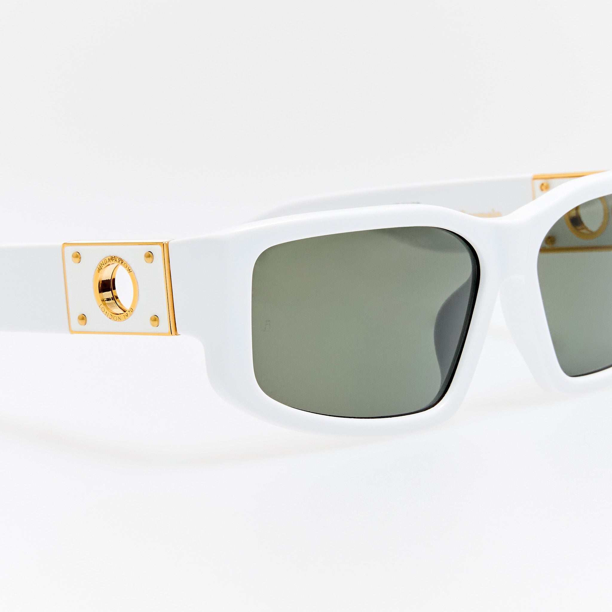 Carmela Sunglasses in White