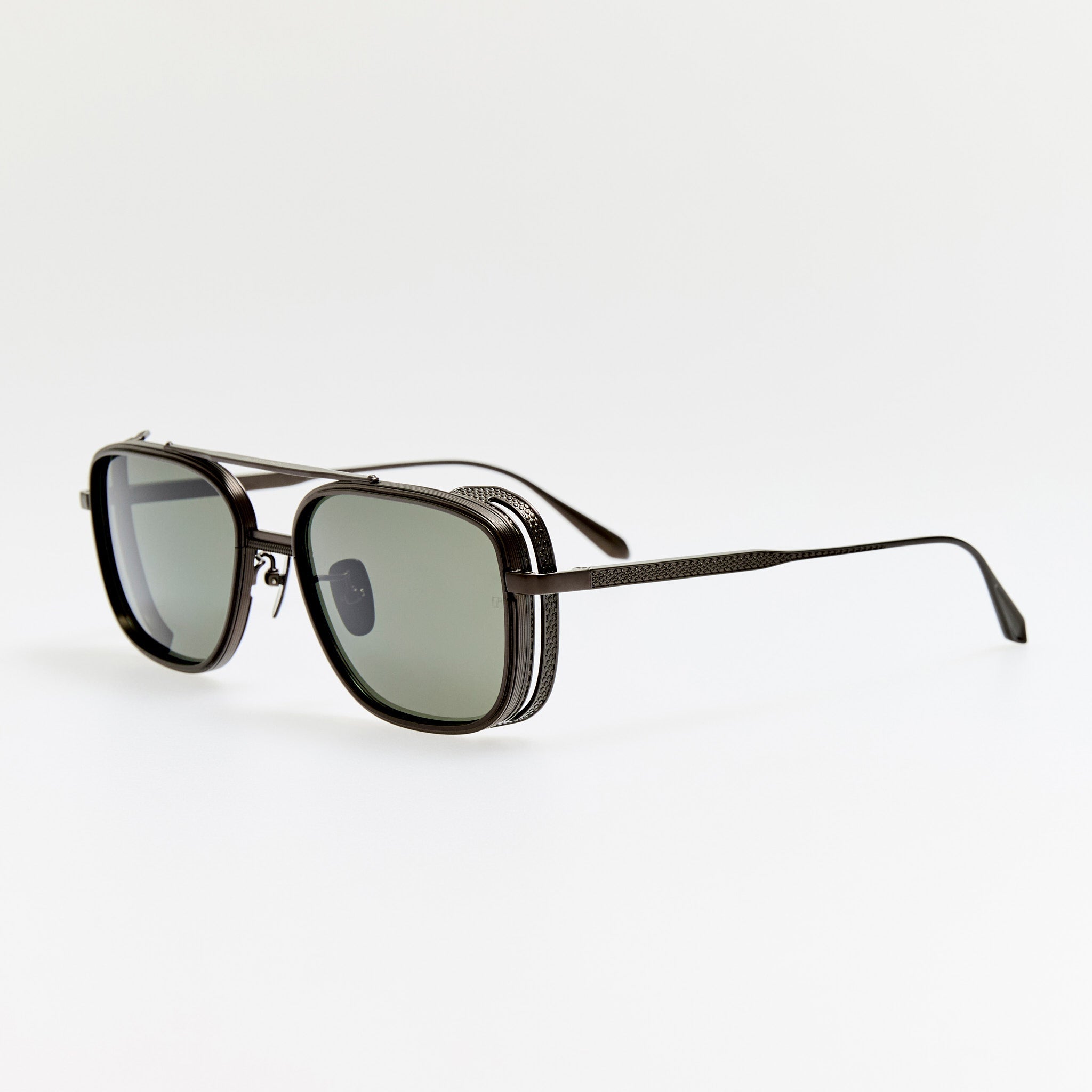 Boyd Explorer Sunglasses in Matt Black Nickel