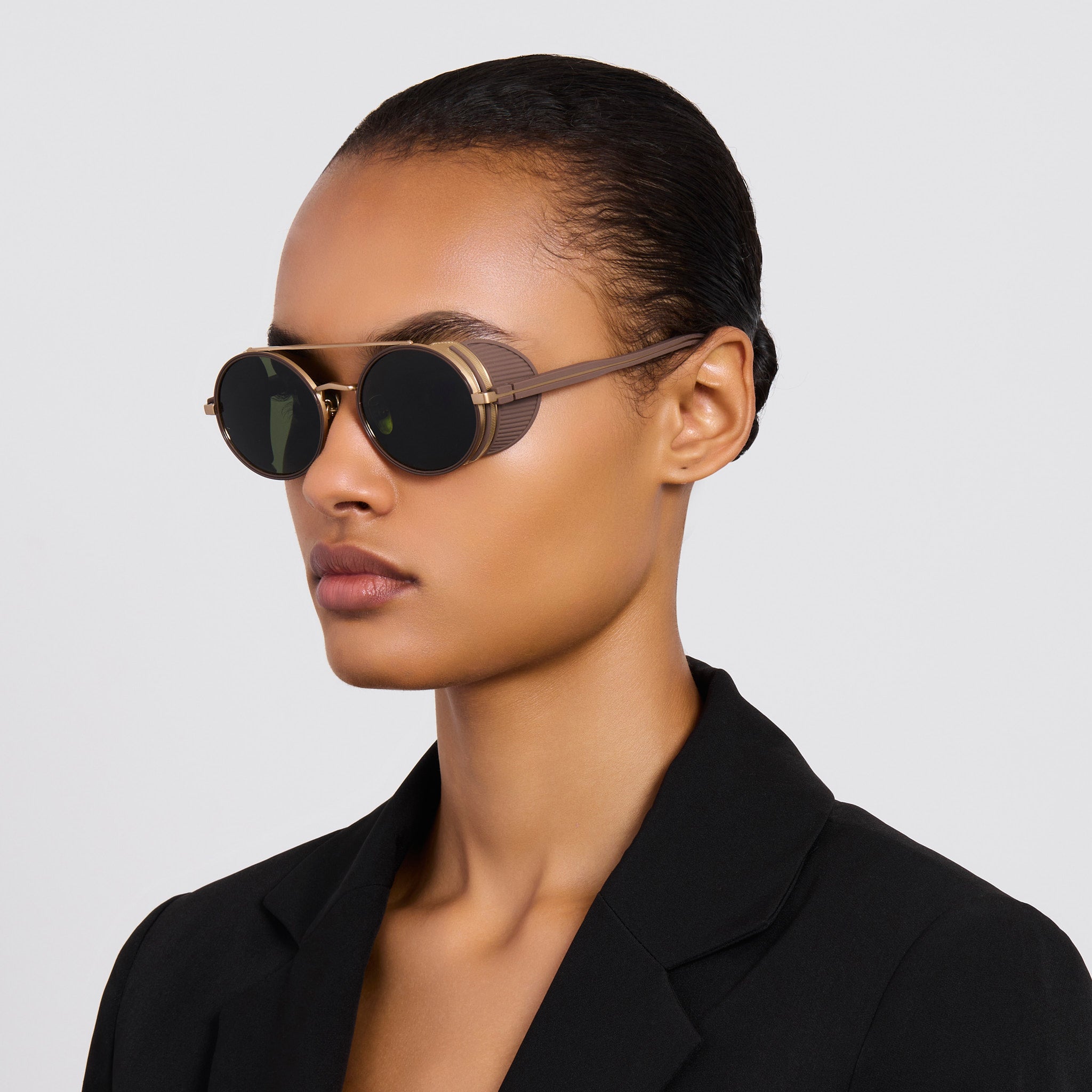 Baret Explorer Sunglasses in Matt Champagne