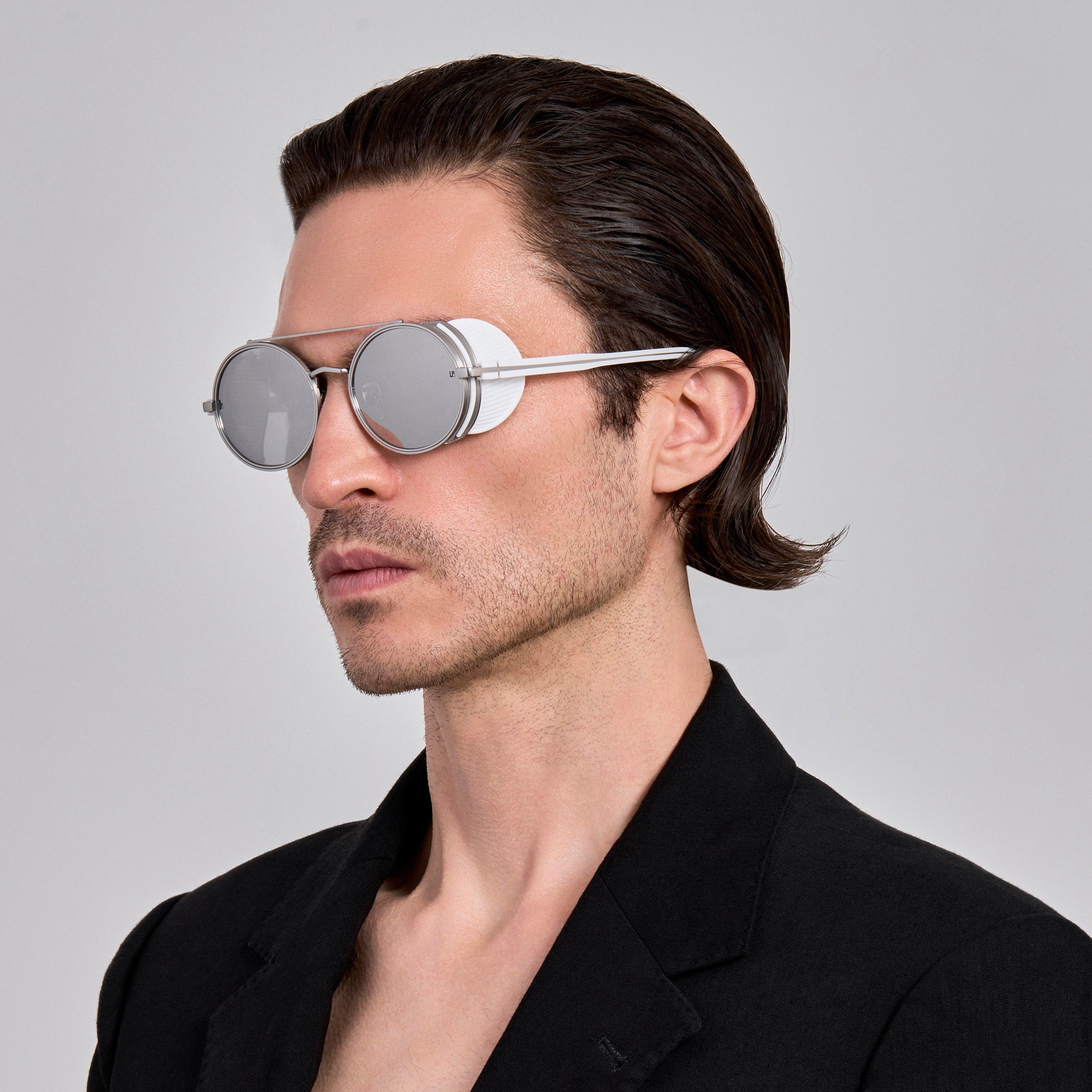 Baret Explorer Sunglasses in 22K White Gold