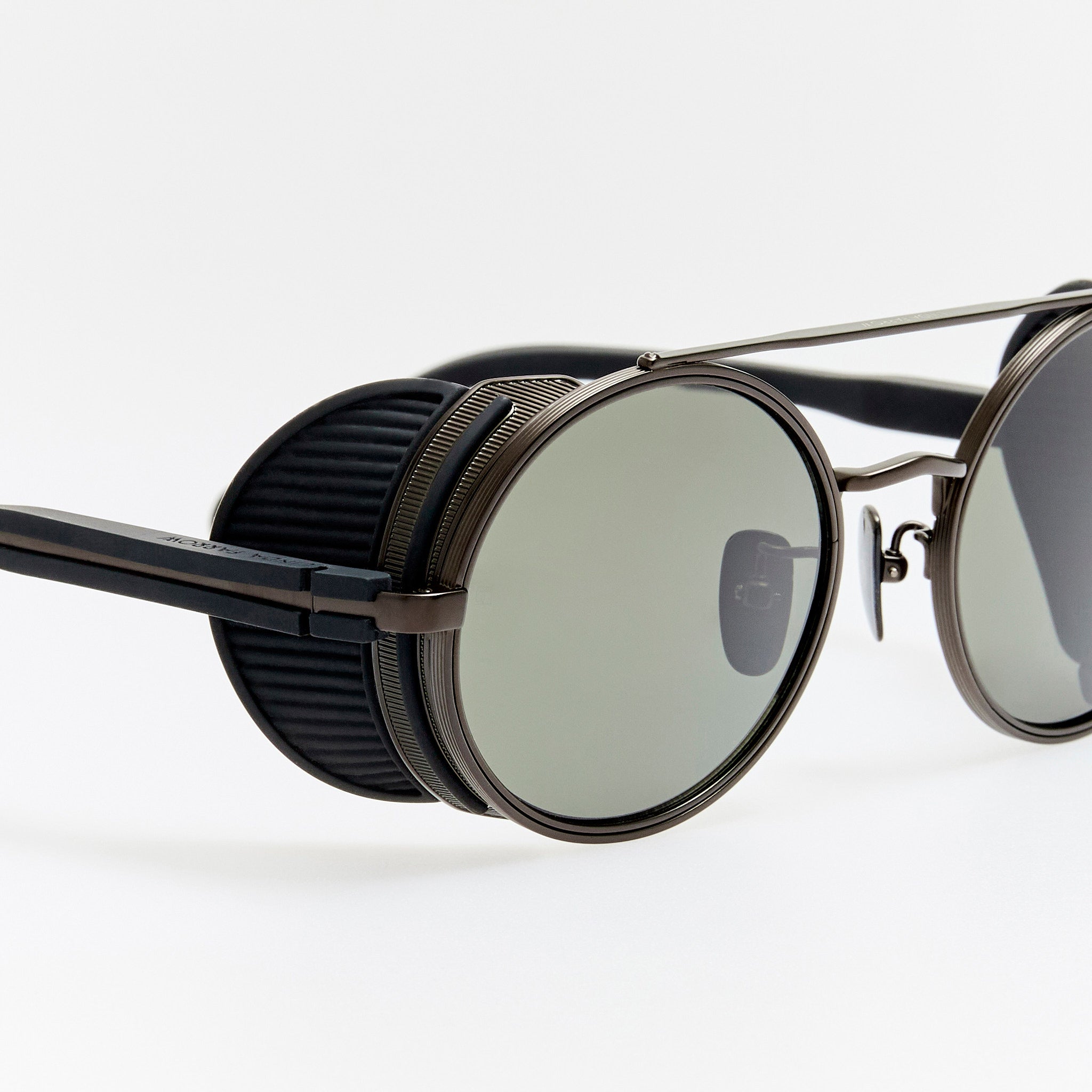 Baret Explorer Sunglasses in Matt Black Nickel