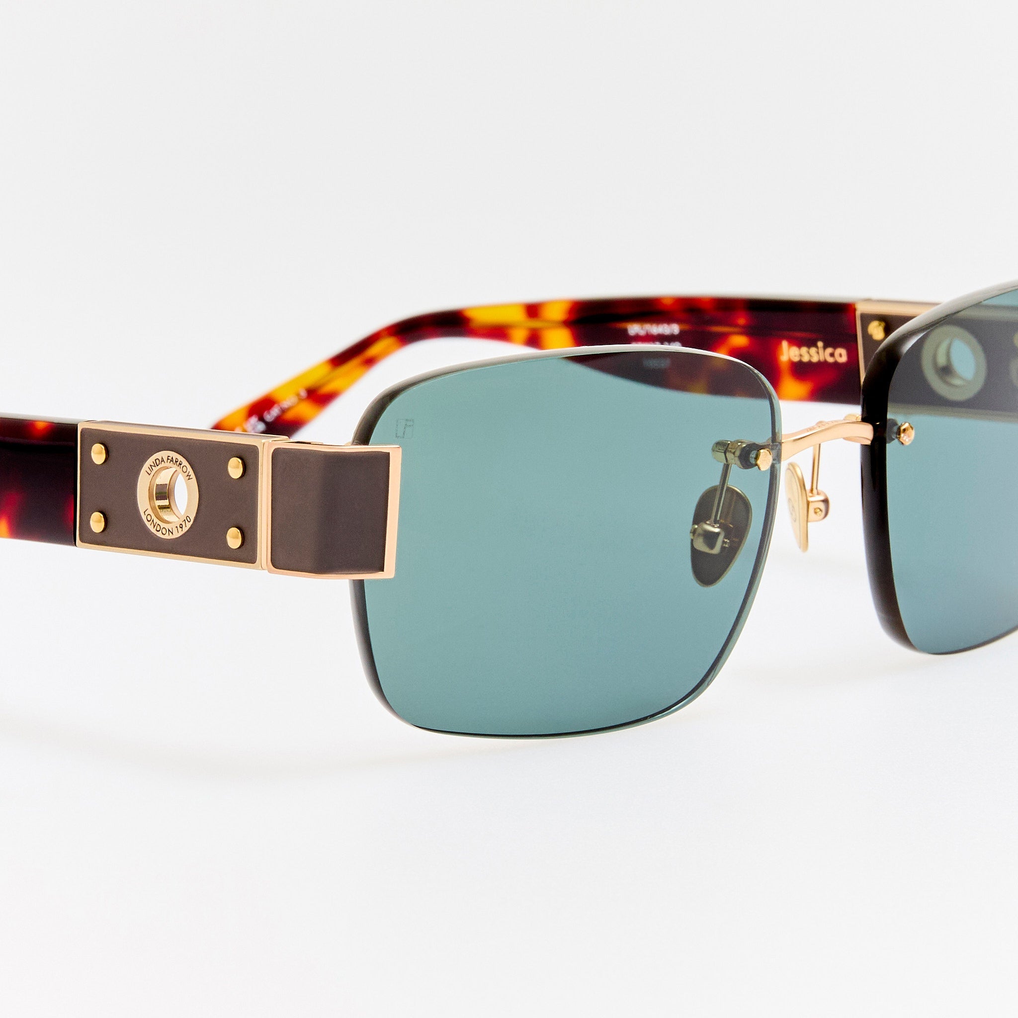 Jessica Sunglasses in Dark Tortoiseshell