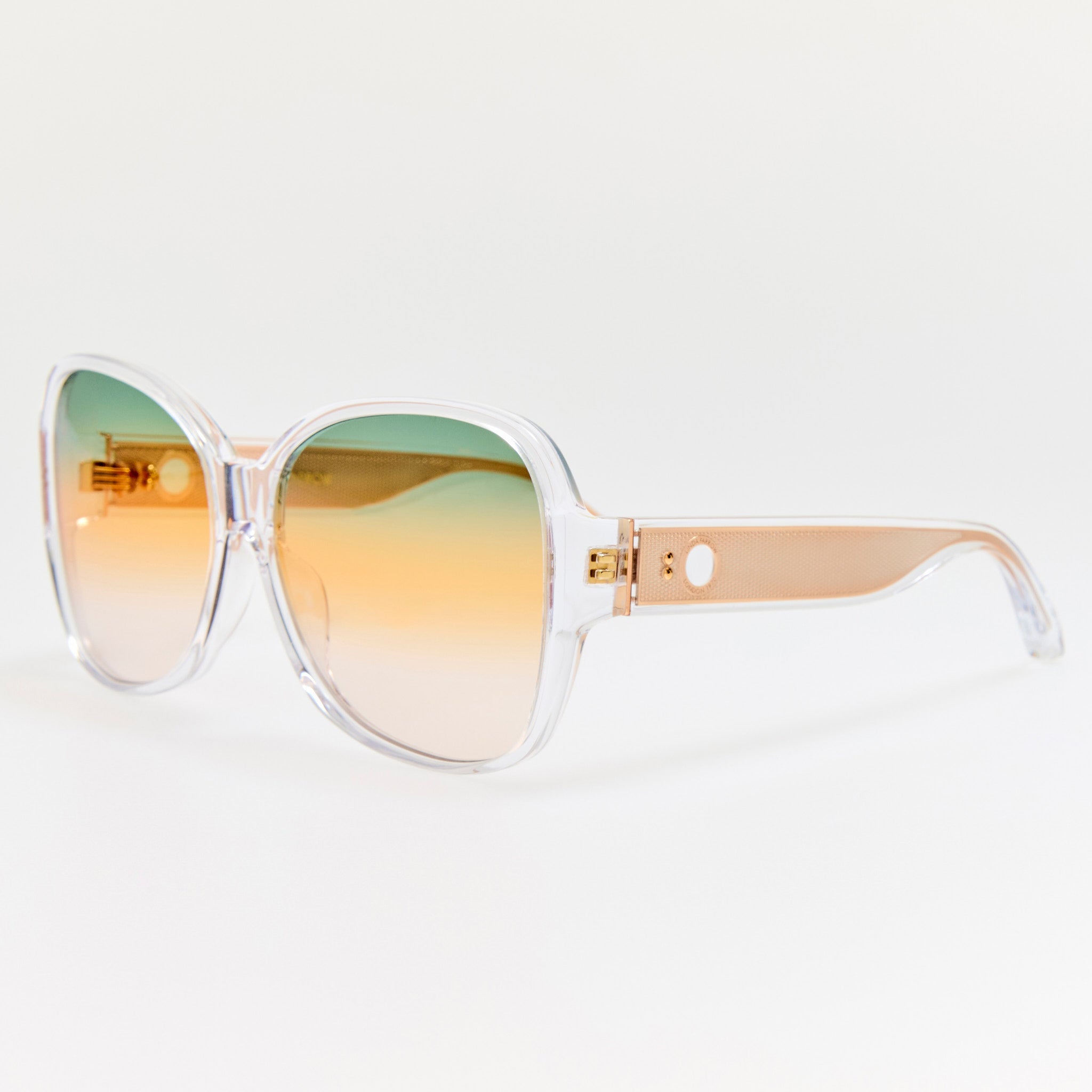 Blair Sunglasses in Clear and Tutti Frutti