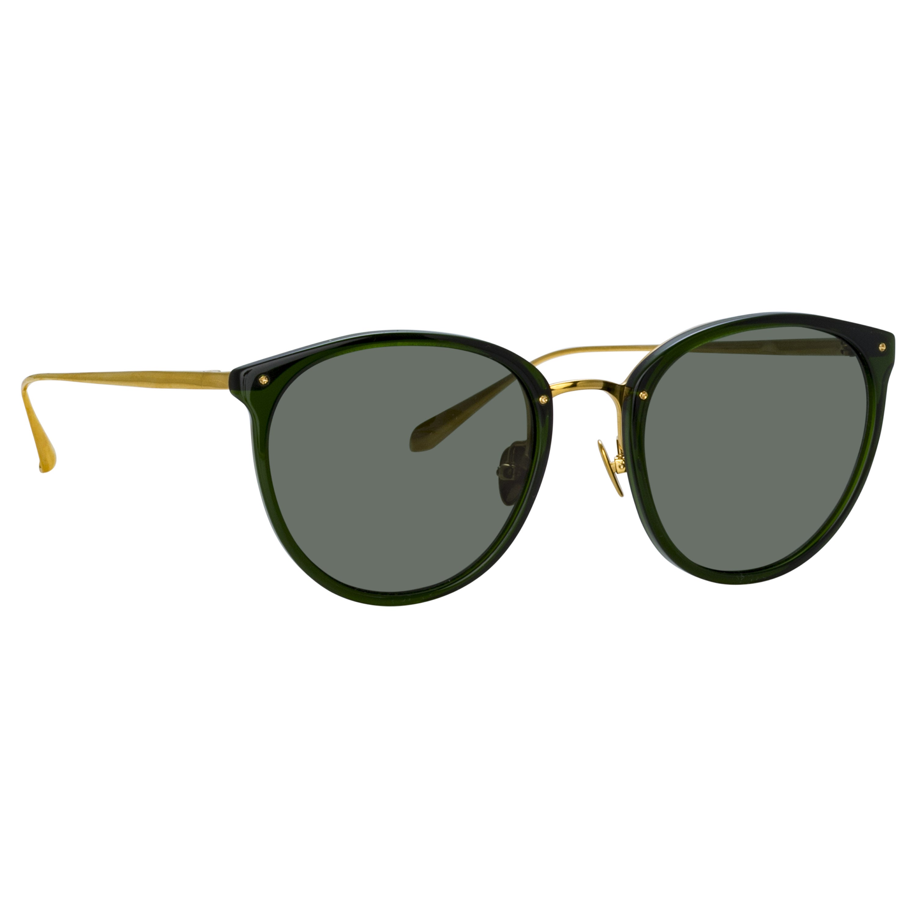 Men's Calthorpe Sunglasses in Green