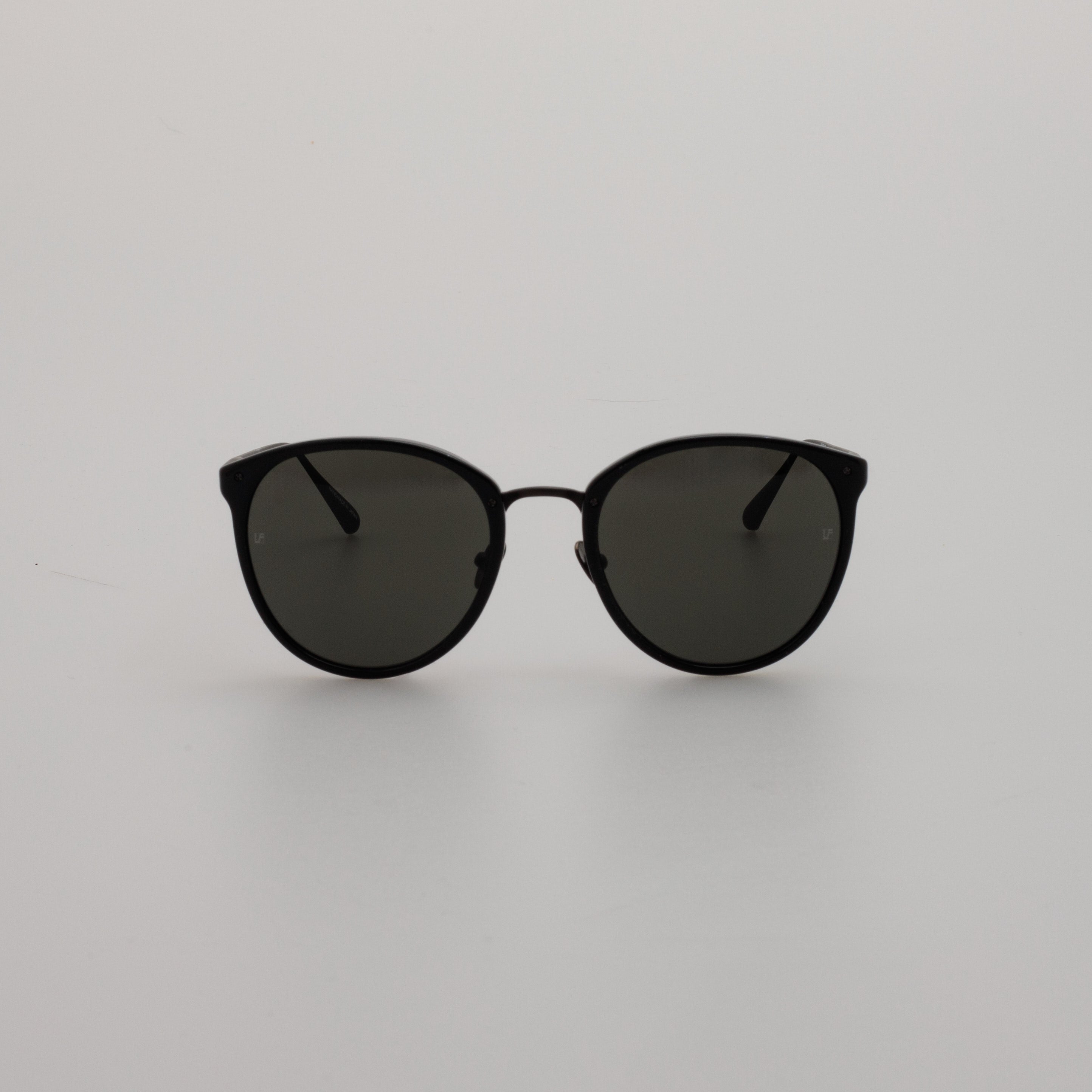 Calthorpe Sunglasses in Black and Matt Nickel