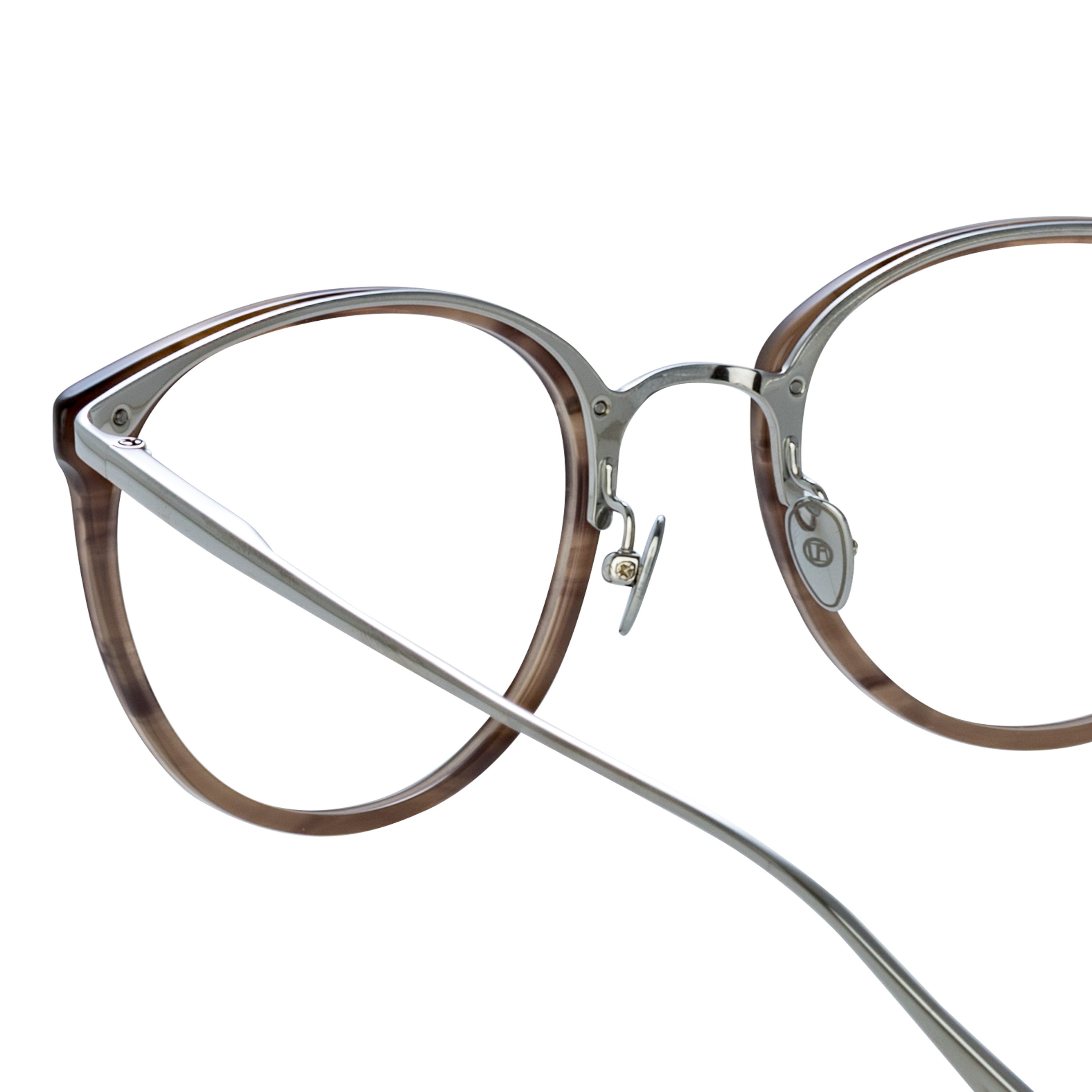 Calthorpe Optical Frame in Grey Horn