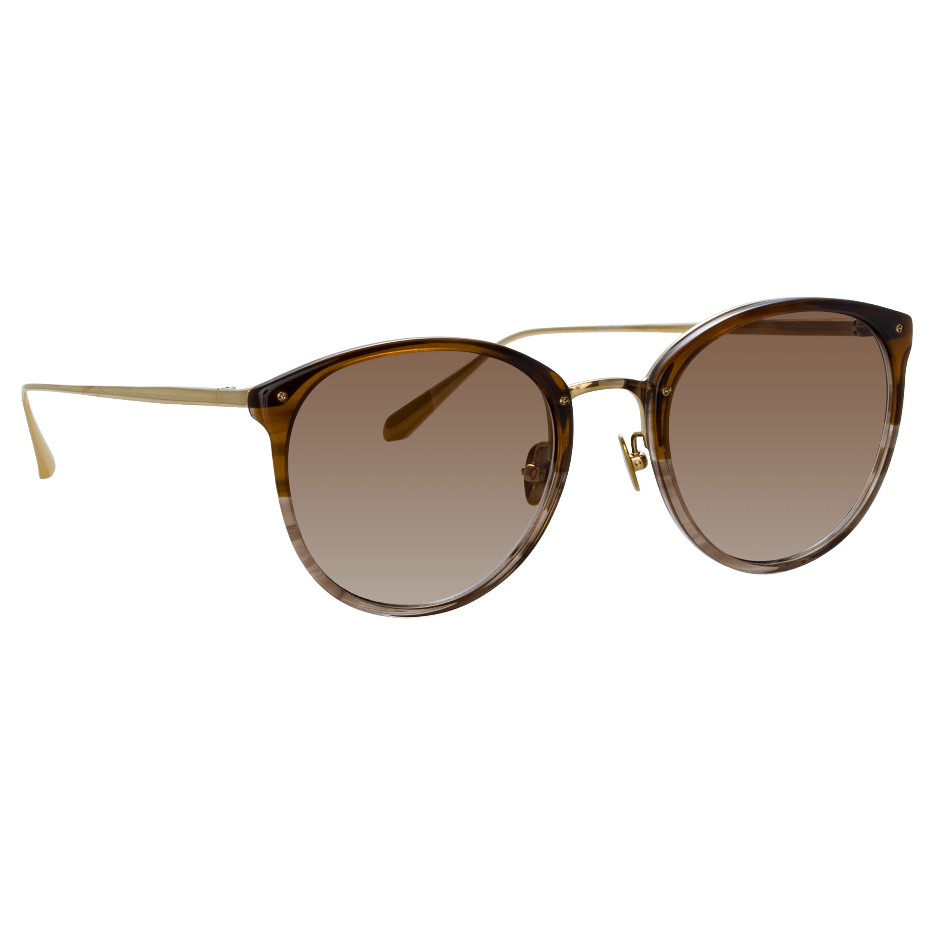 Calthorpe Sunglasses in Caramel Horn