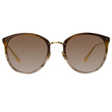 Men's Calthorpe Sunglasses in Caramel Horn