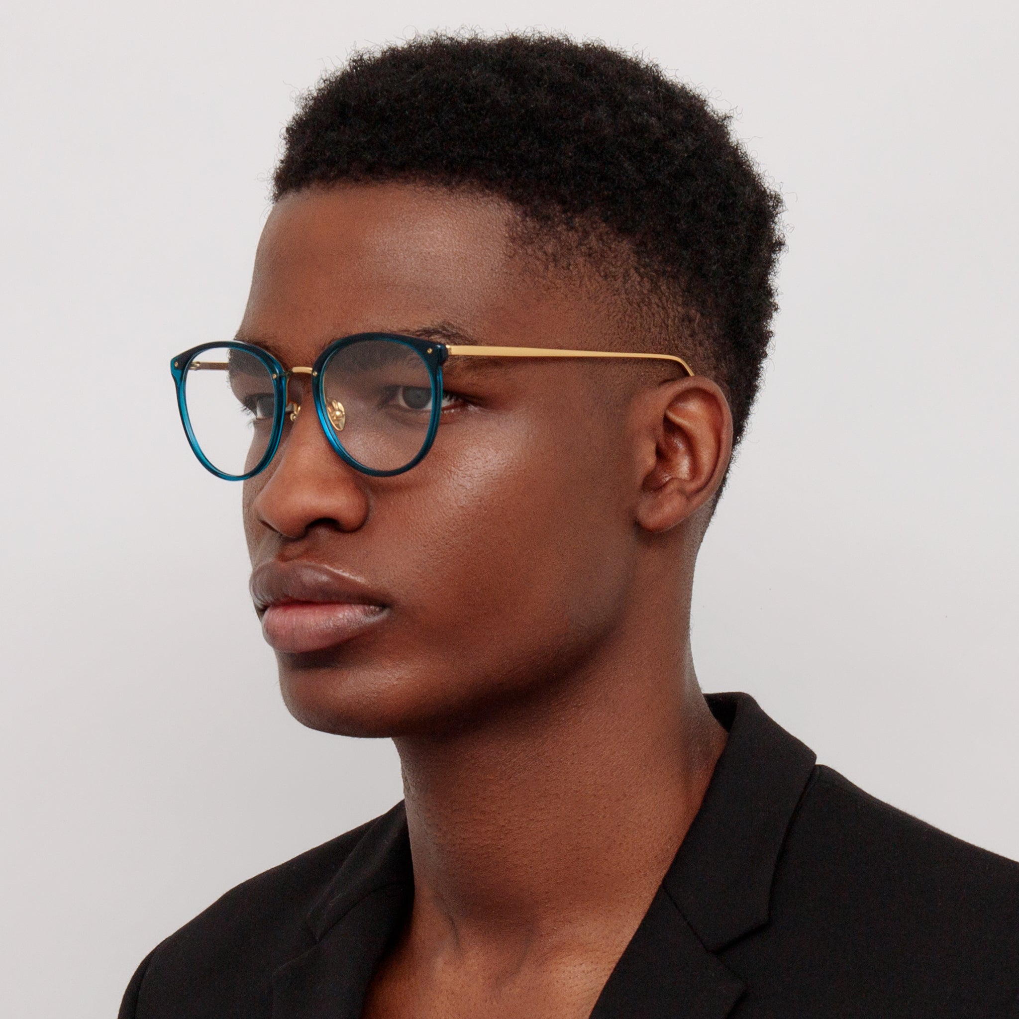 Calthorpe Optical Frame in Aqua