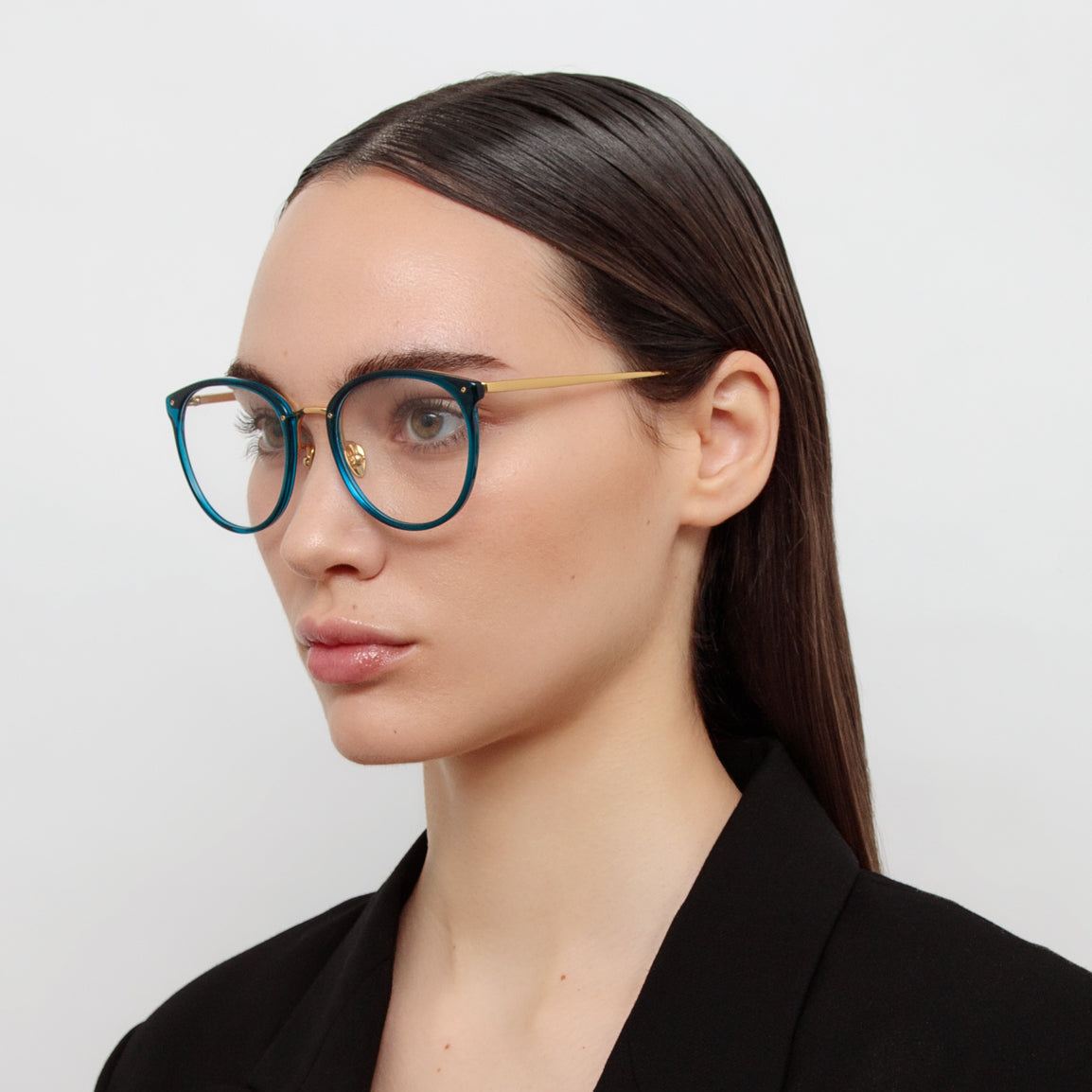 Calthorpe Optical Frame in Aqua