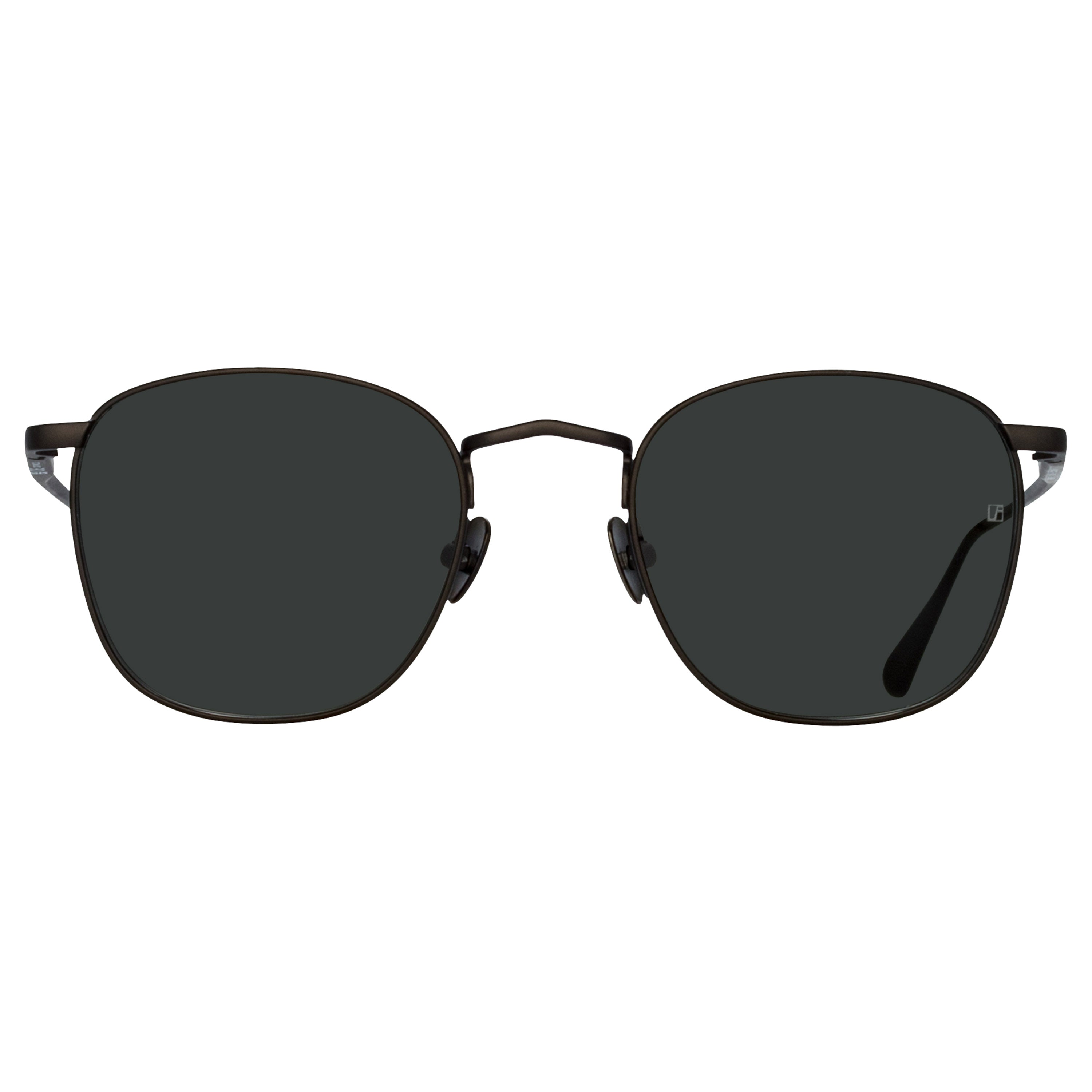 Simon Square Sunglasses in Matt Nickel