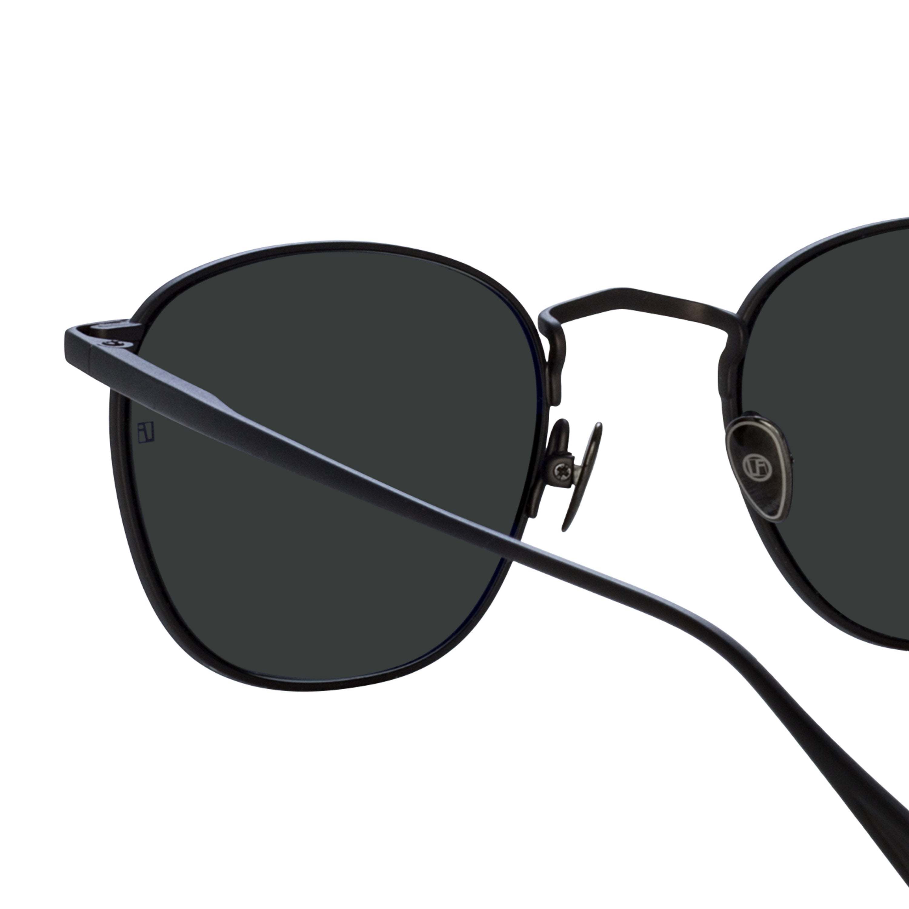 Simon Square Sunglasses in Matt Nickel