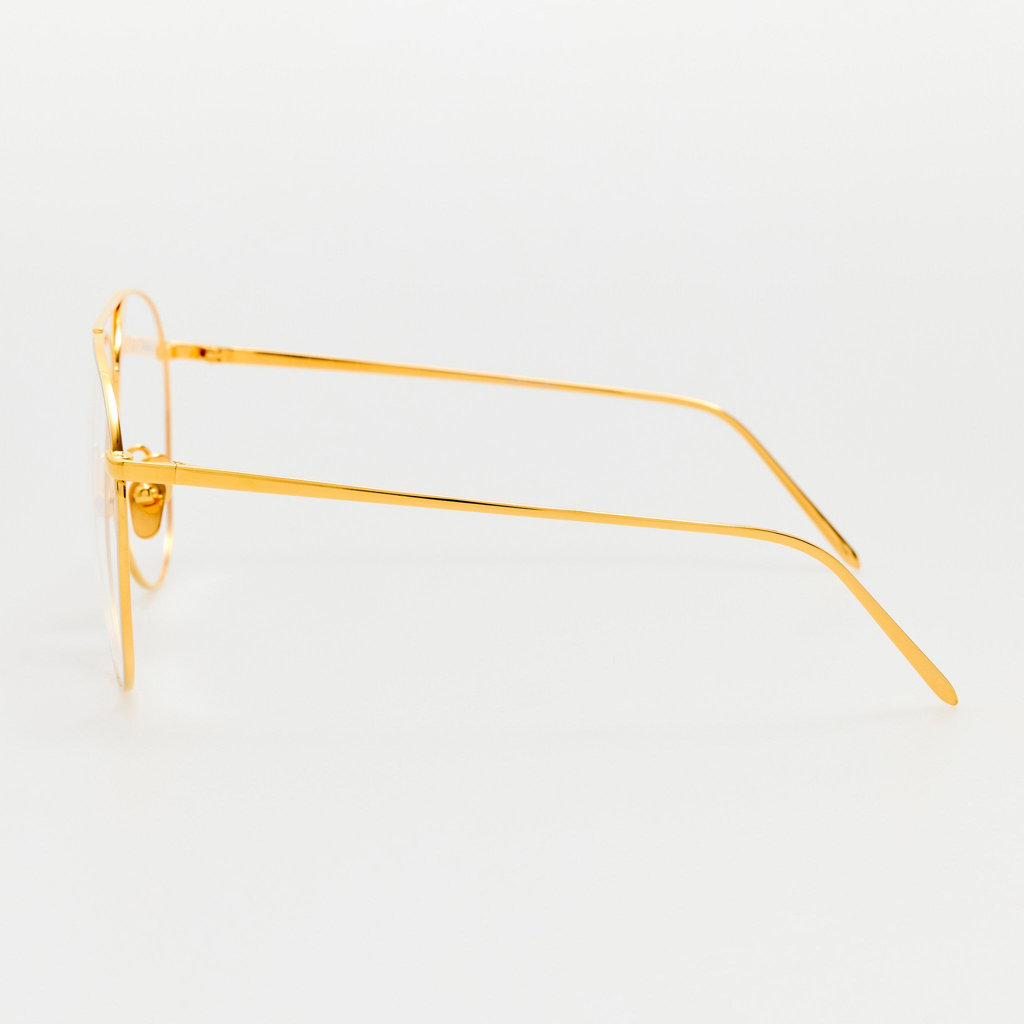 Kirk Aviator Optical Frame in 22K Yellow Gold