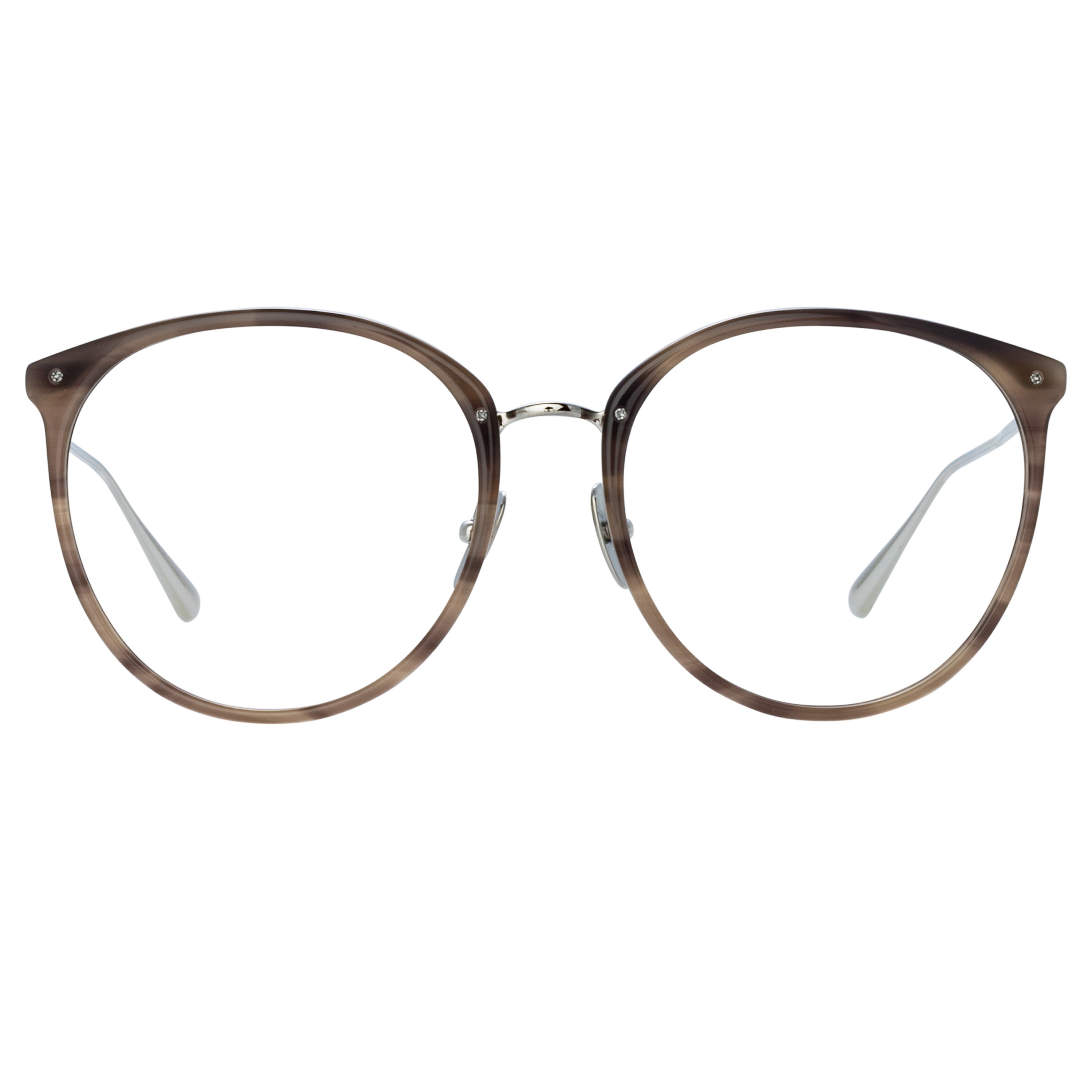 Kings Optical Frame in Grey Horn