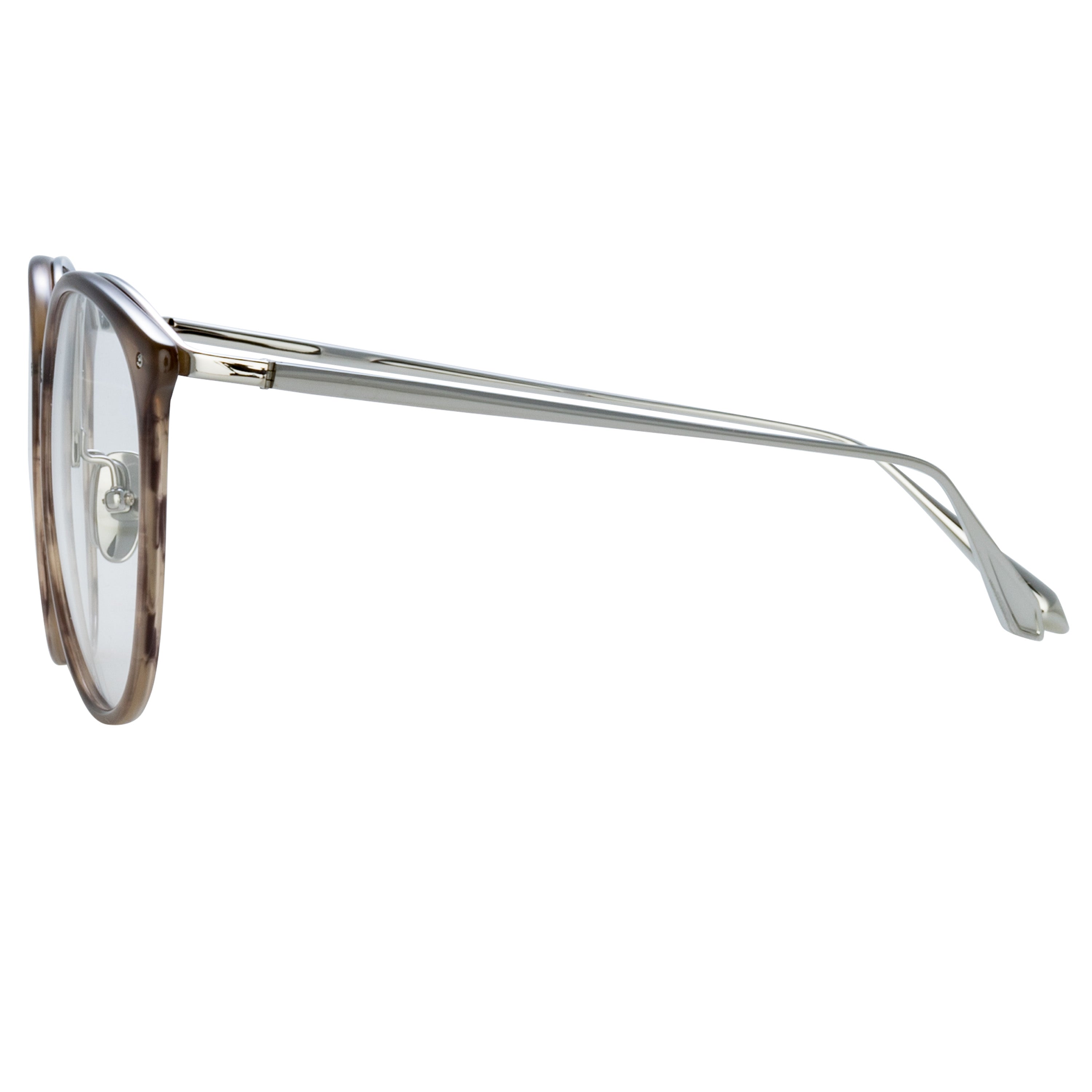 Kings Optical Frame in Grey Horn