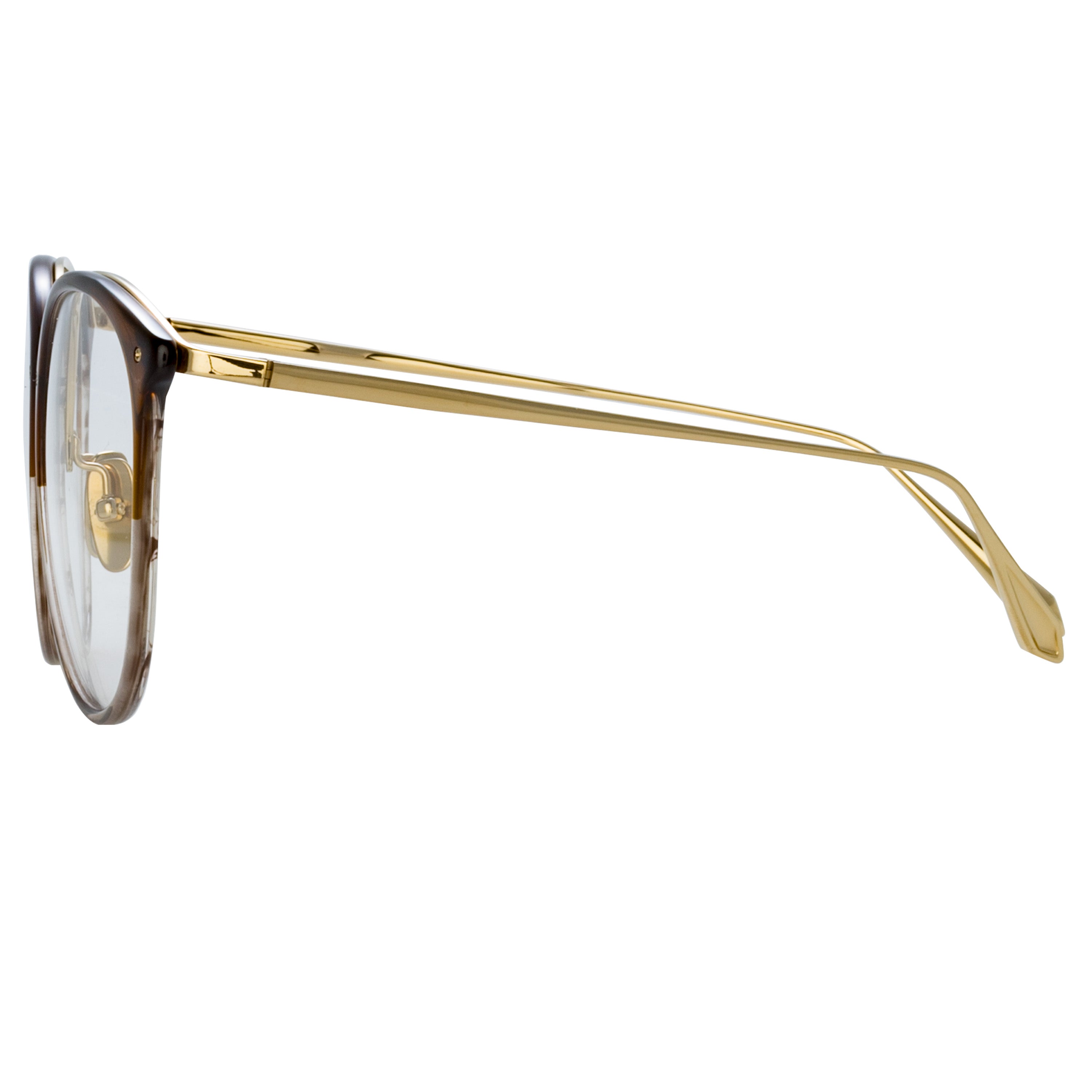 Kings Optical Frame in Caramel Horn