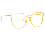 Joanna Optical Frame in Yellow Gold