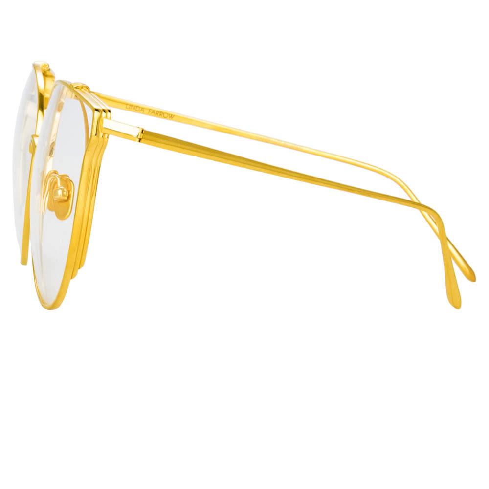 Joanna Optical Frame in Yellow Gold