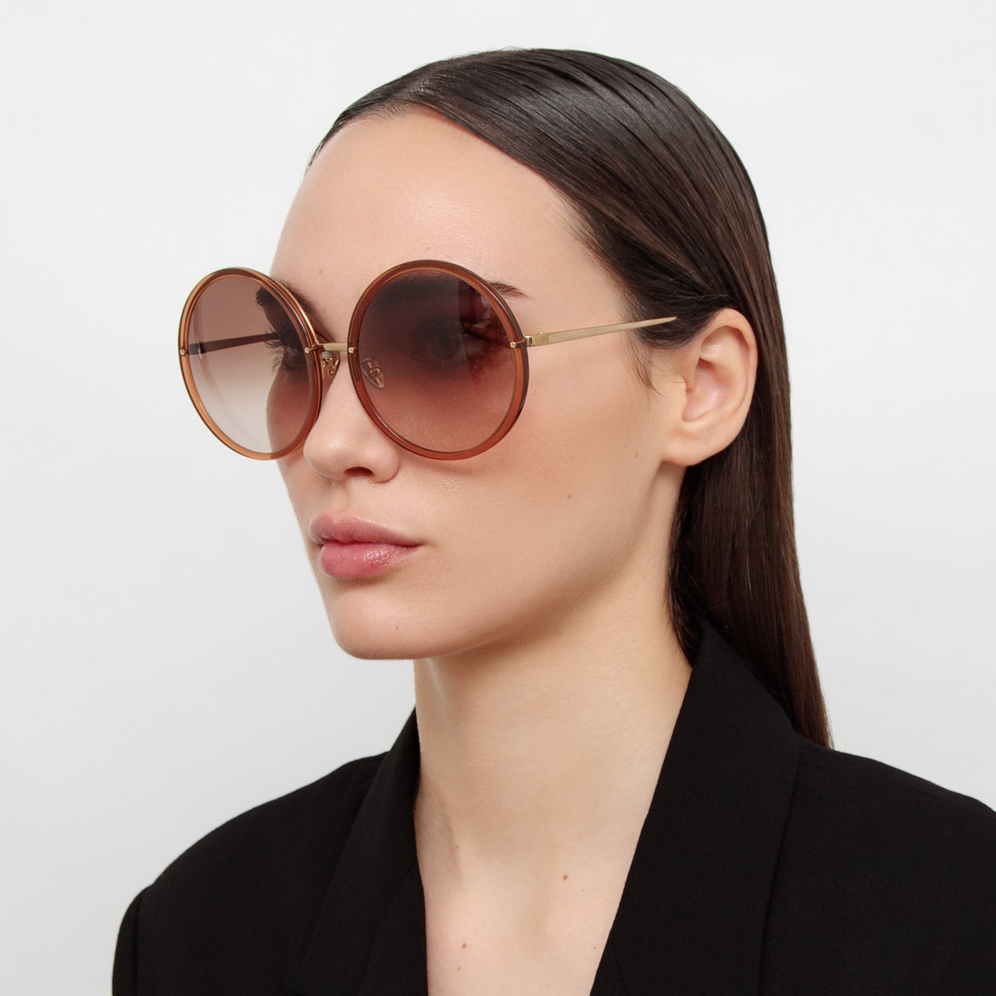 Kew Sunglasses in Brown Frame