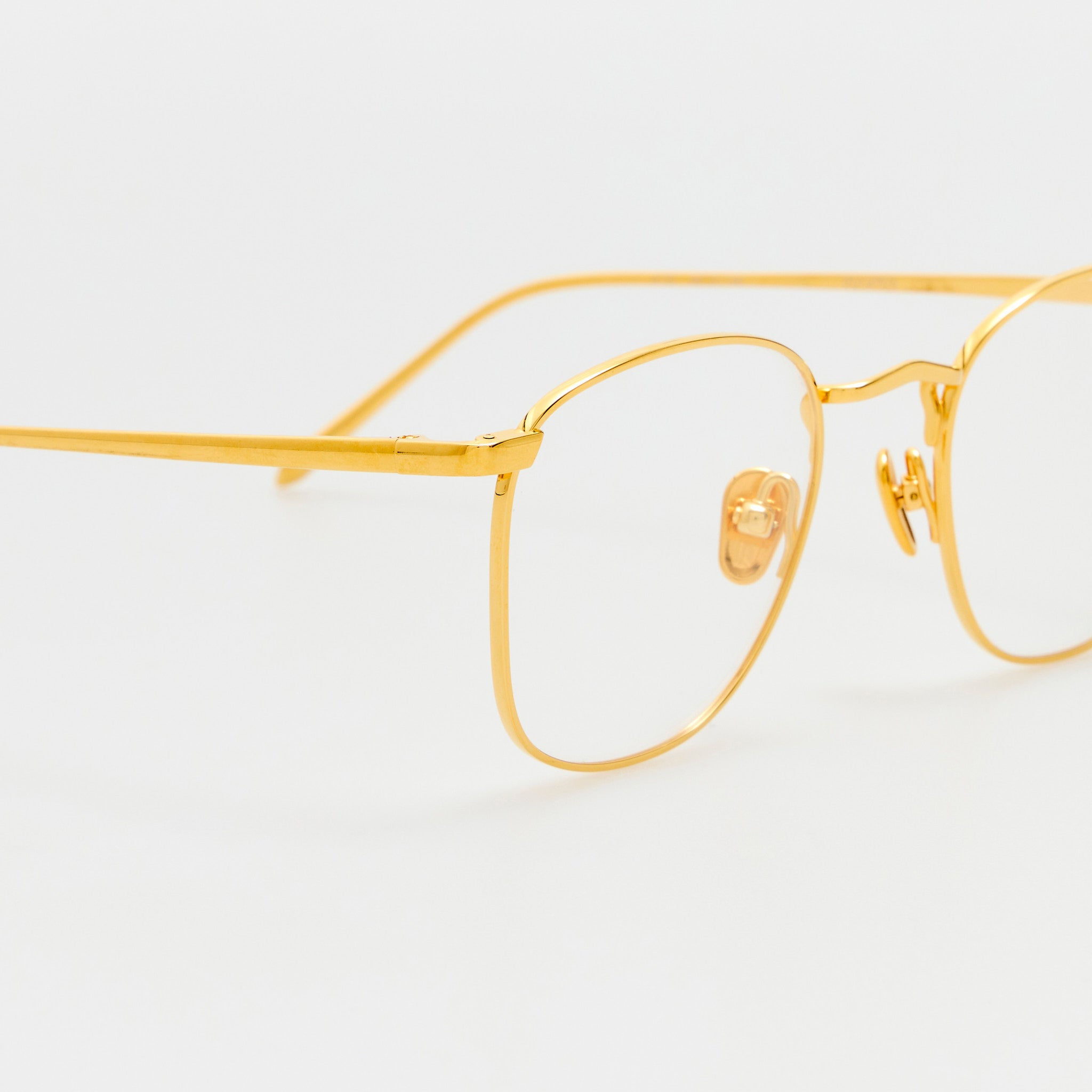Simon Square Optical in 22K Gold