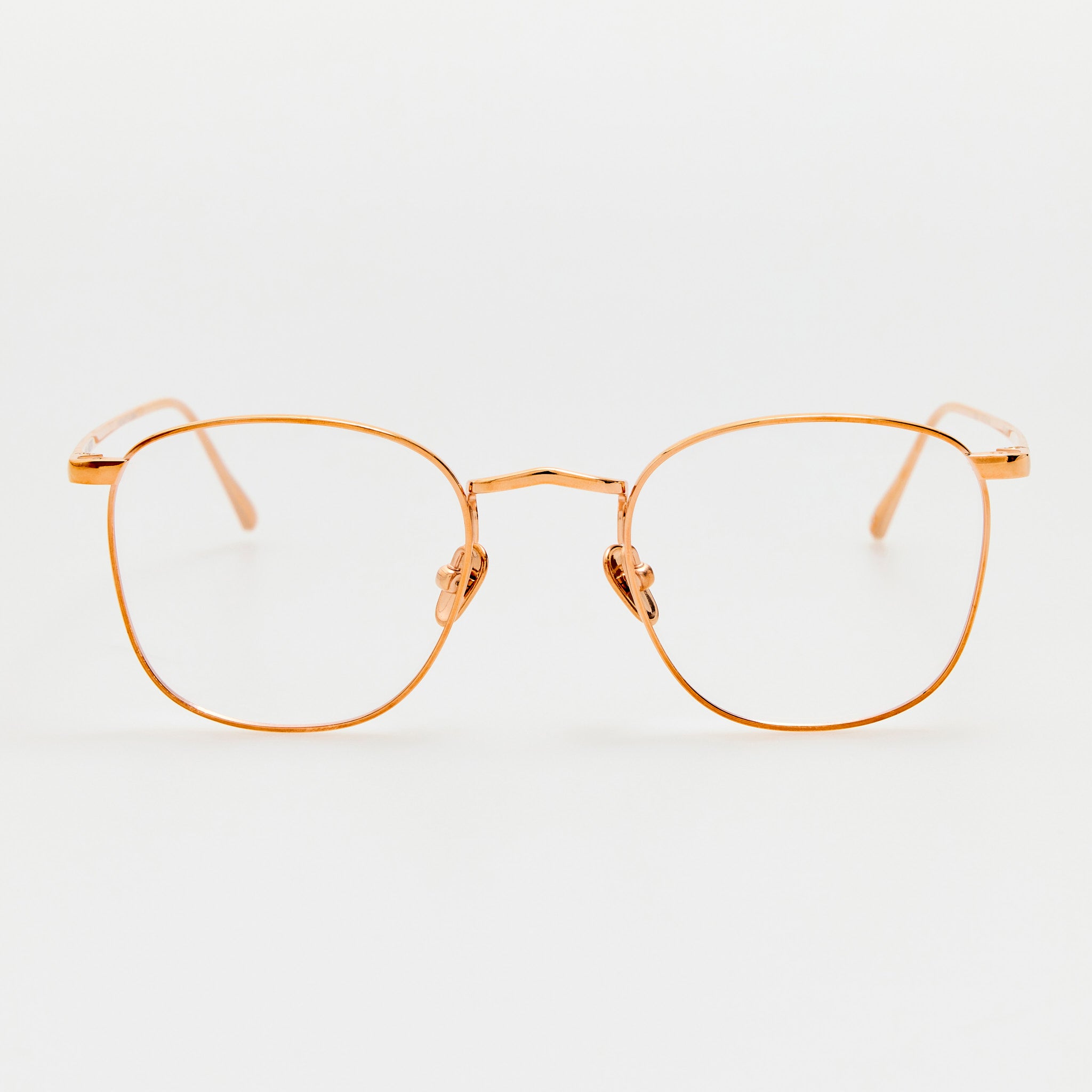 Simon Square Optical in 18K Rose Gold