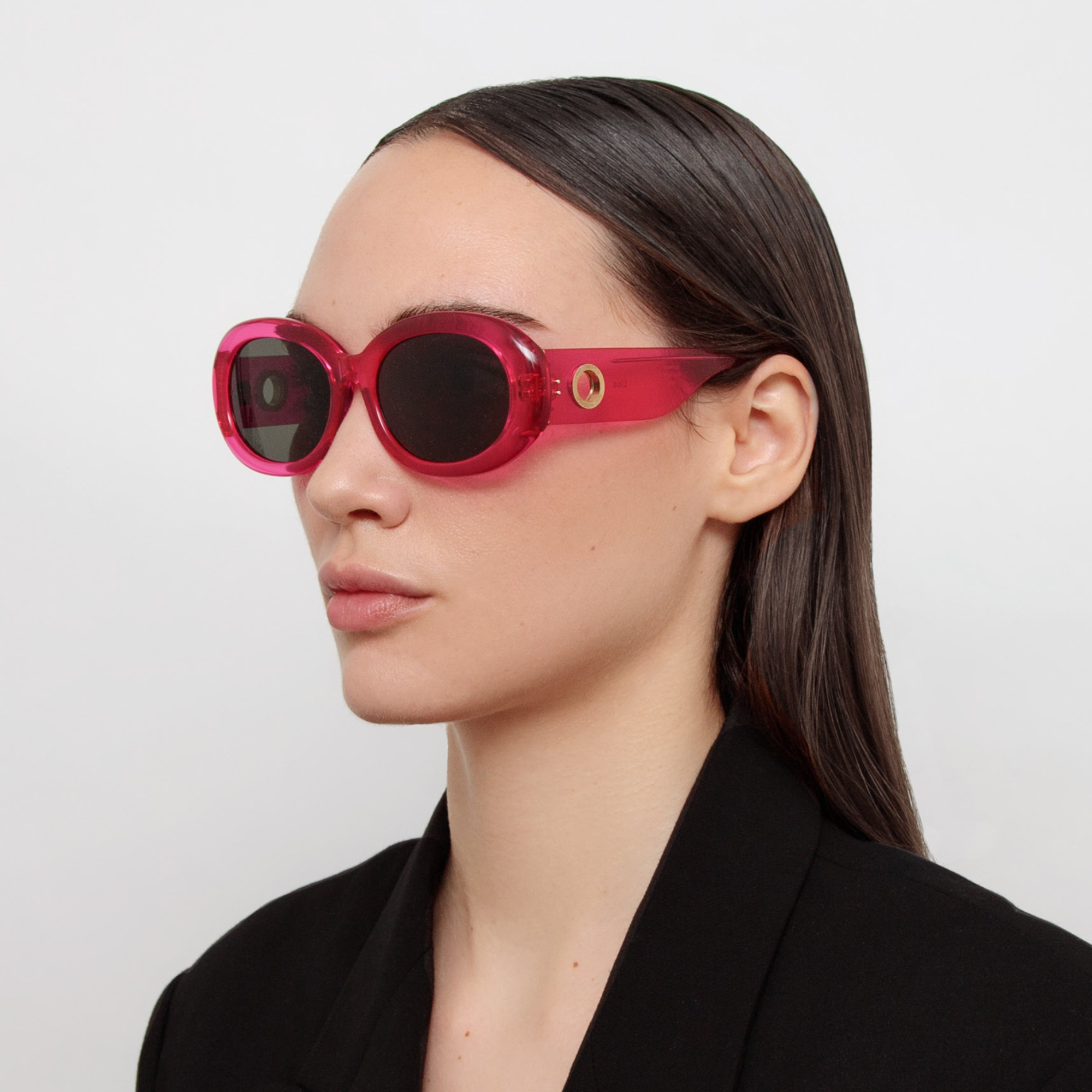 Lina Sunglasses in Neon Pink