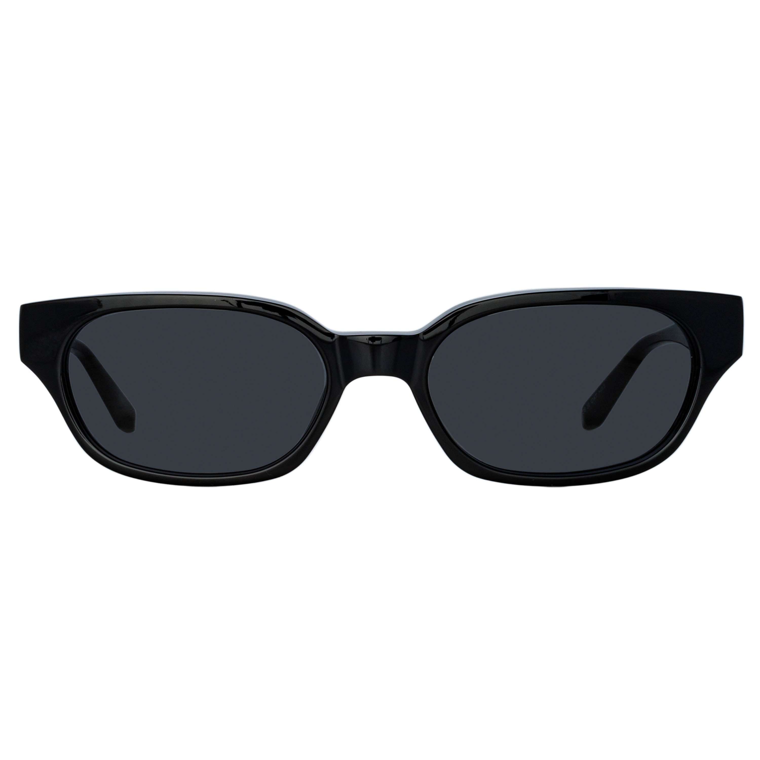 Medium Cat Eye Sunglasses in Black and Grey