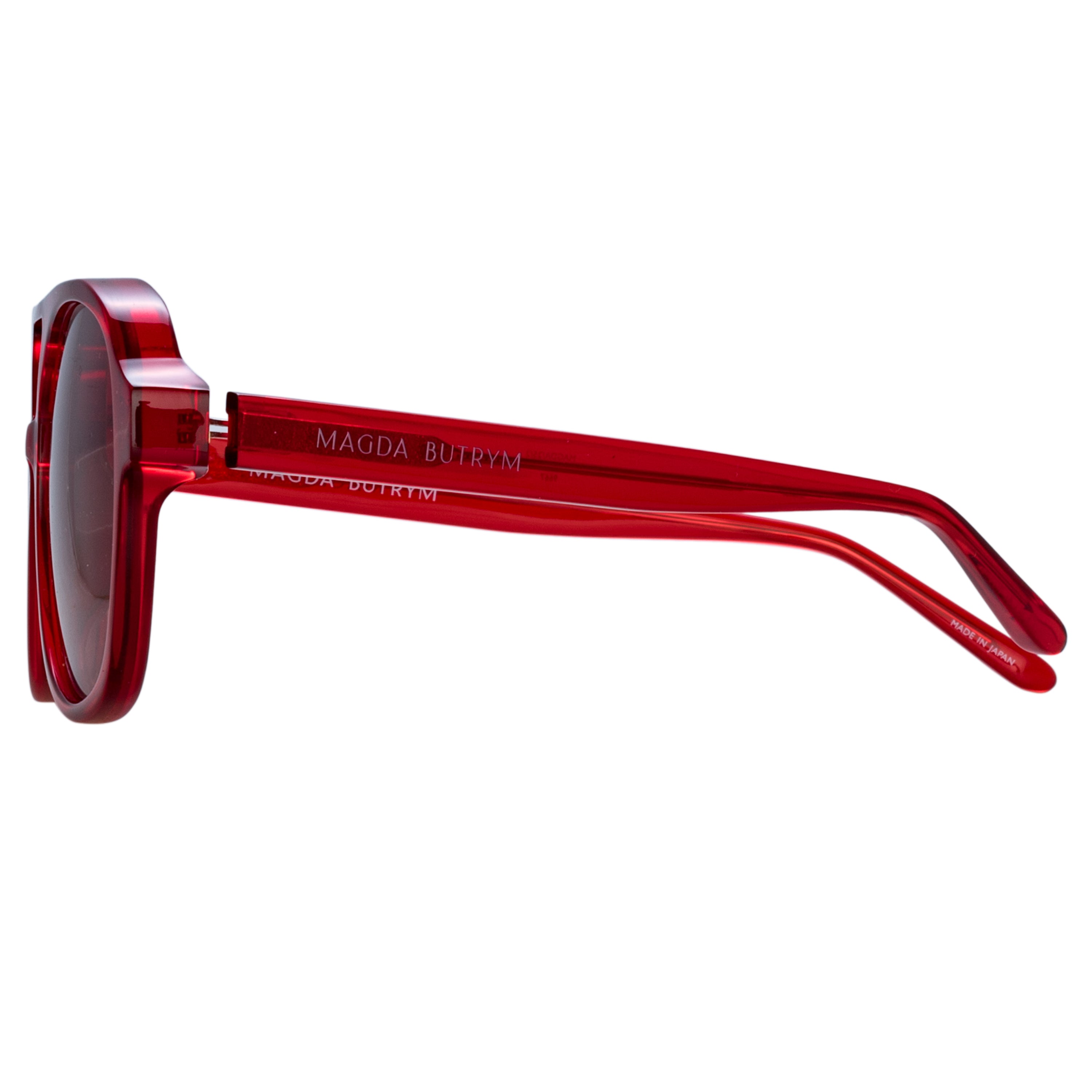 Aviator Sunglasses in Red