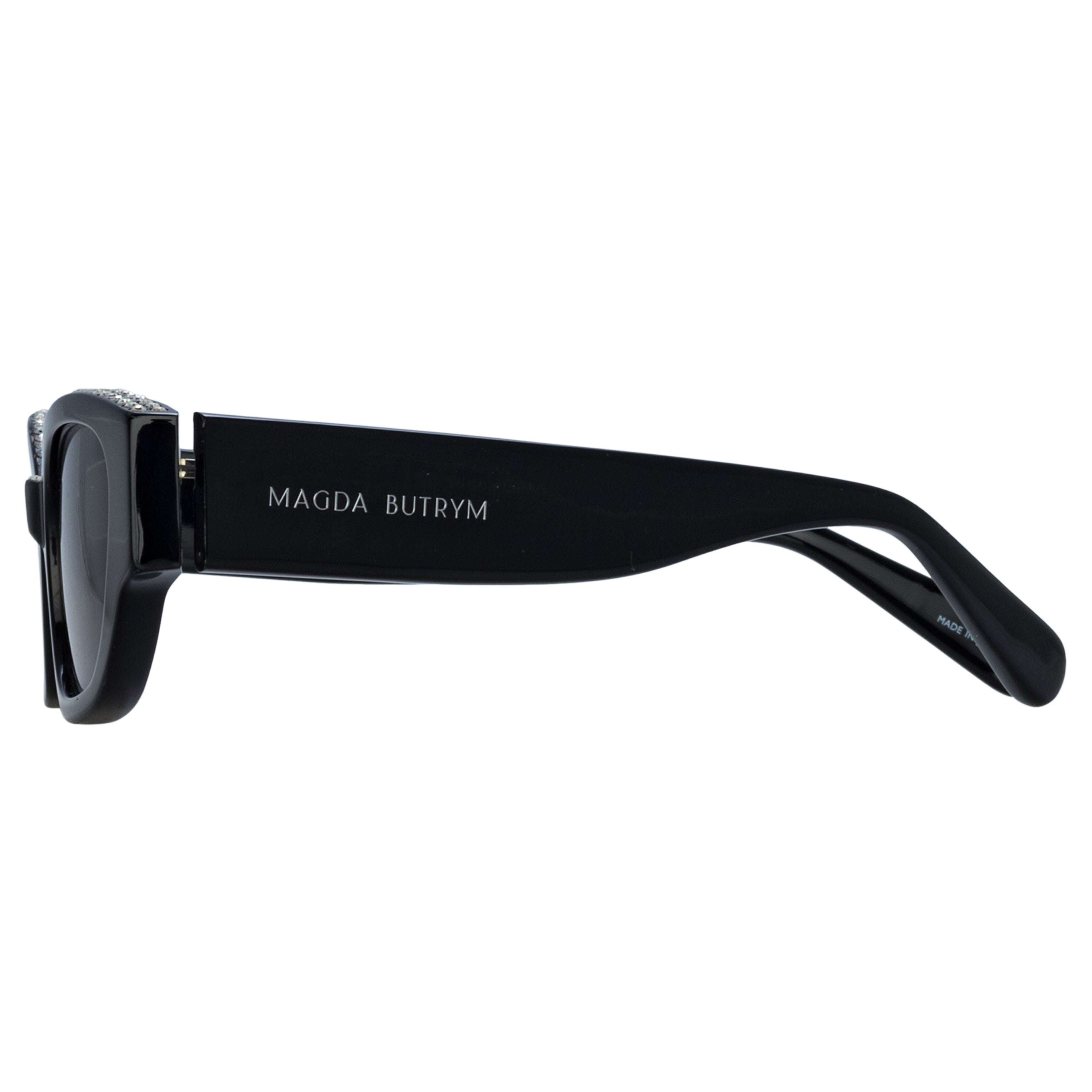 Cat Eye Sunglasses in Black