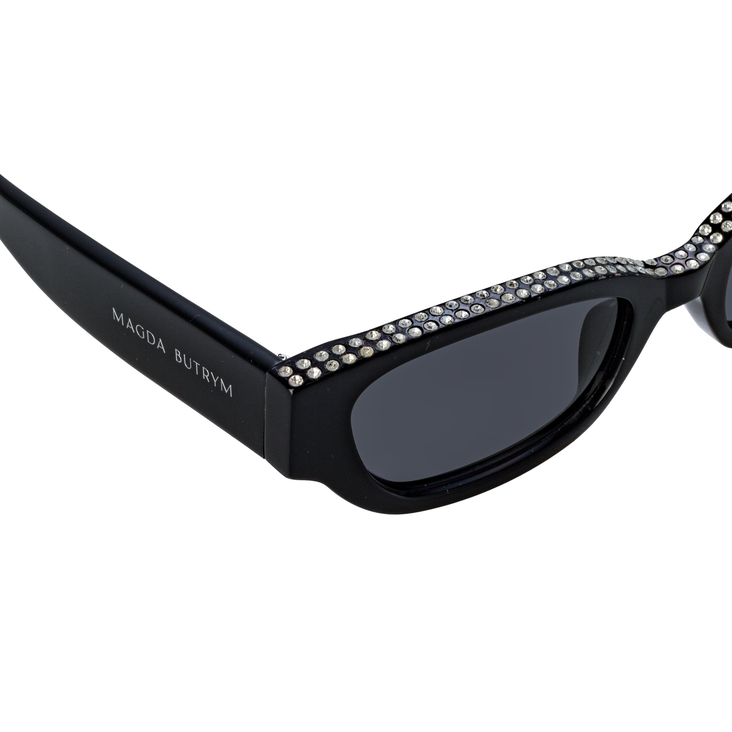 Cat Eye Sunglasses in Black