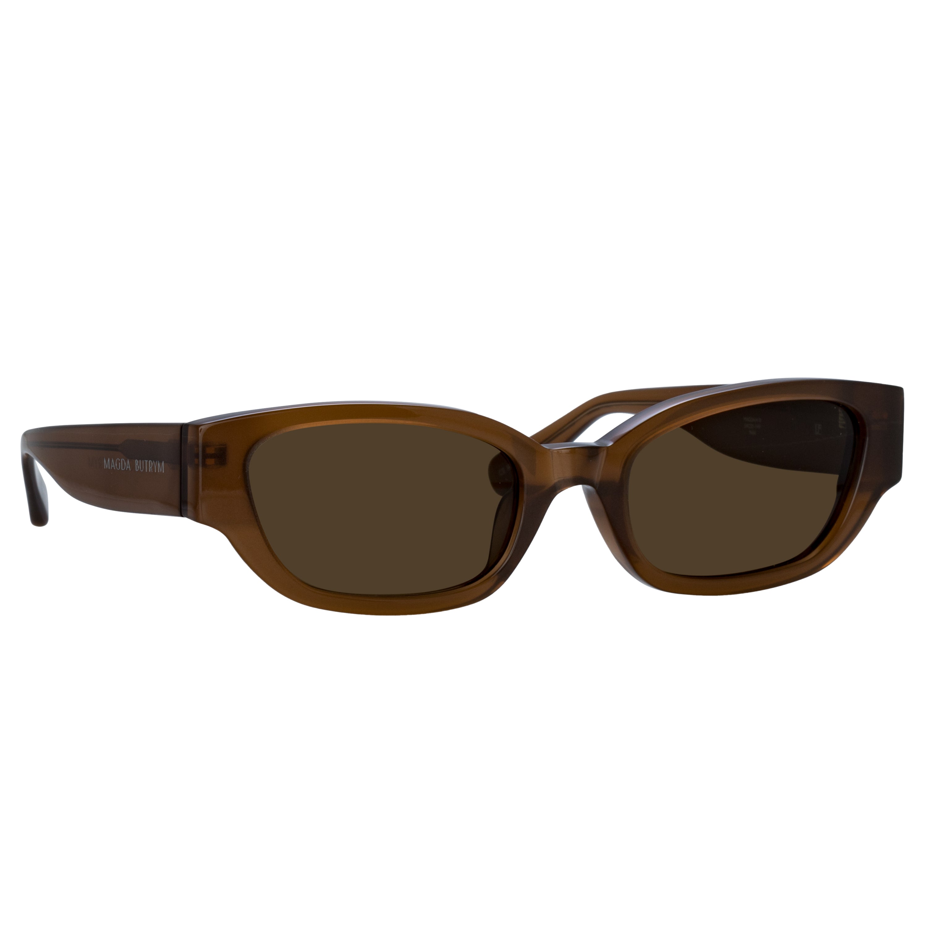 Cat Eye Sunglasses in Brown