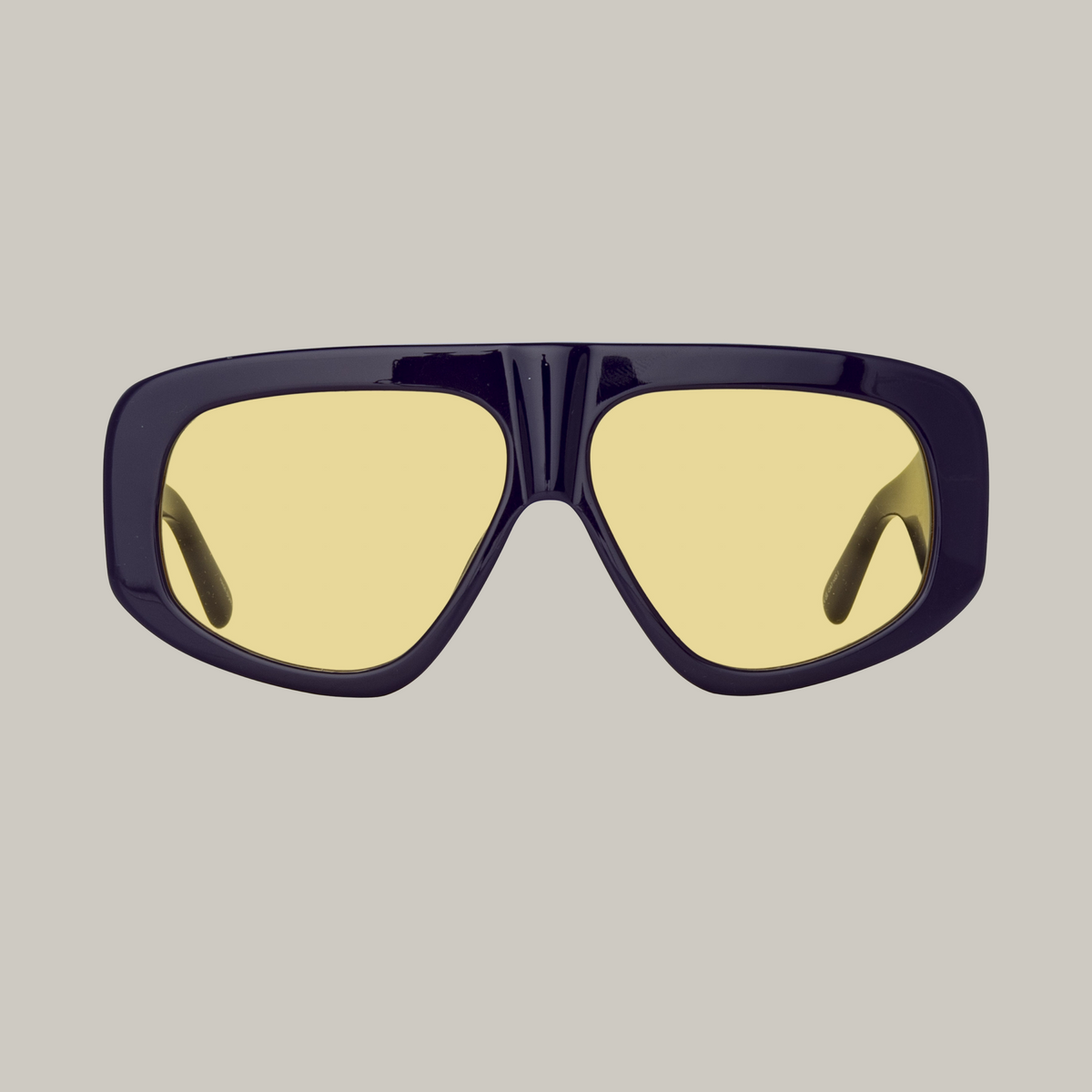 サングラス THE ATTICO Woman Sunglasses Gold ATTICO38C5SUN 5 The Attico Milano Oversized Sunglasses in Purple | Linda