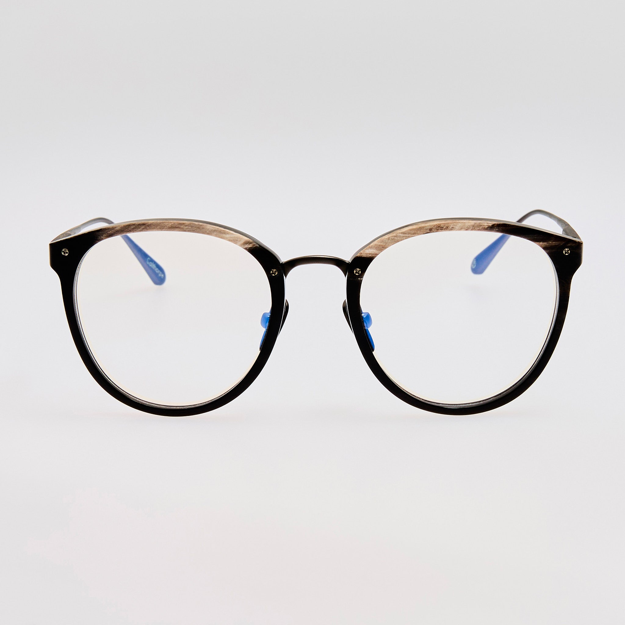 Calthorpe Optical Frame in Buffalo Horn and 925 Sterling Silver