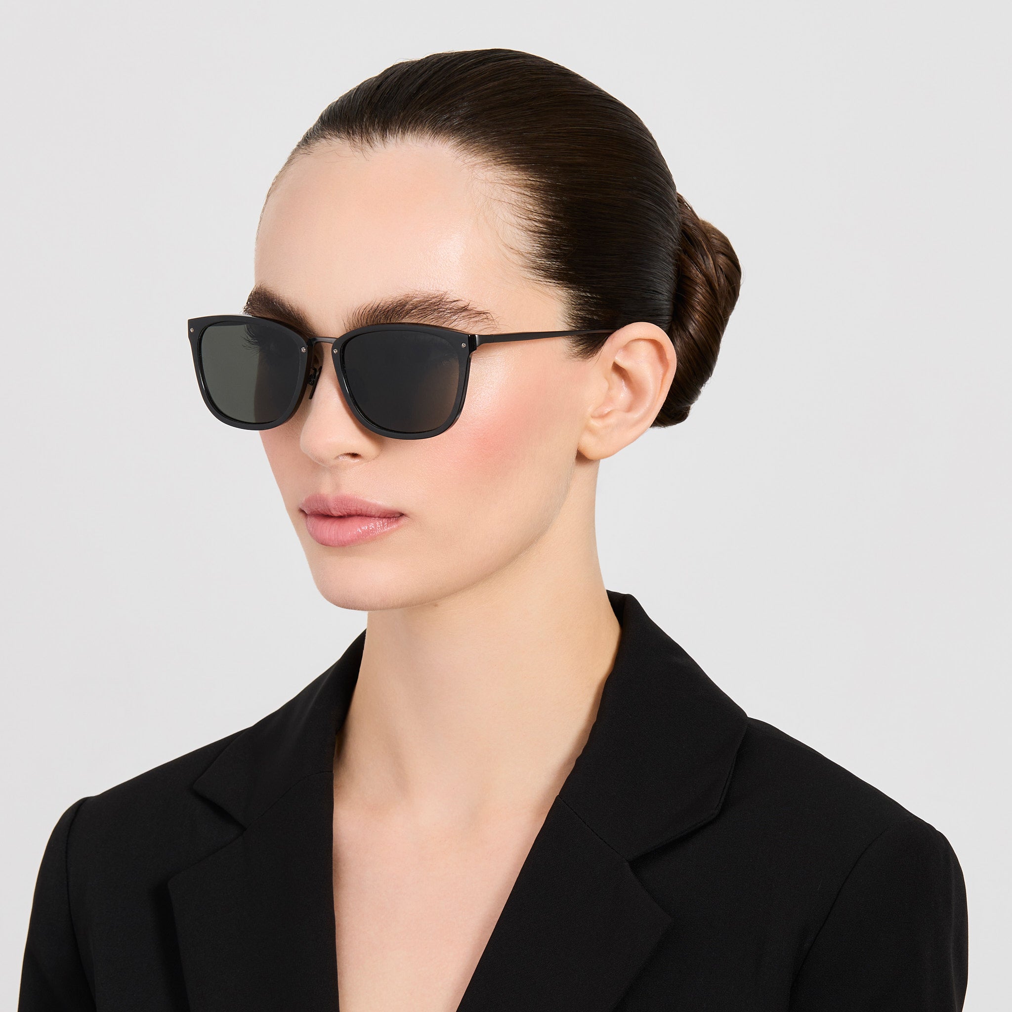 Cassin Sunglasses in Buffalo Horn and 925 Sterling Silver