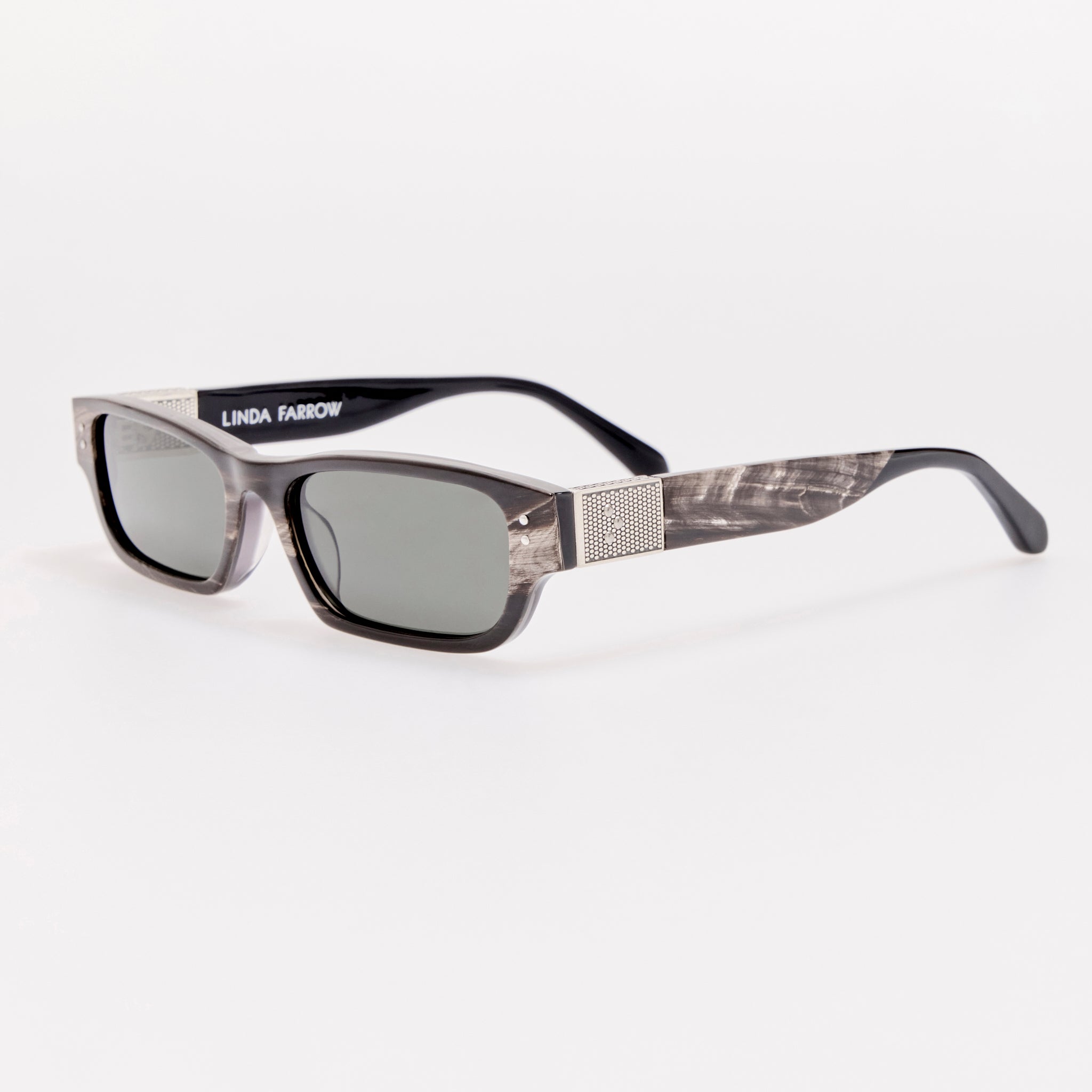 Turner Sunglasses in Buffalo Horn and 925 Sterling Silver