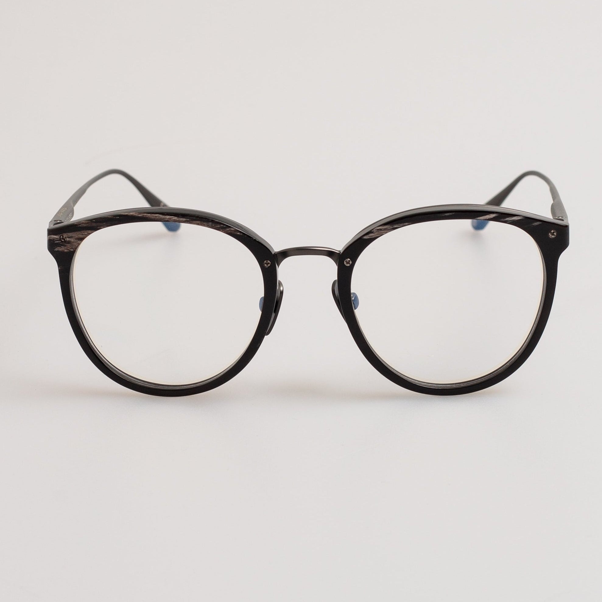 Calthorpe Optical Frame in Buffalo Horn and 925 Sterling Silver