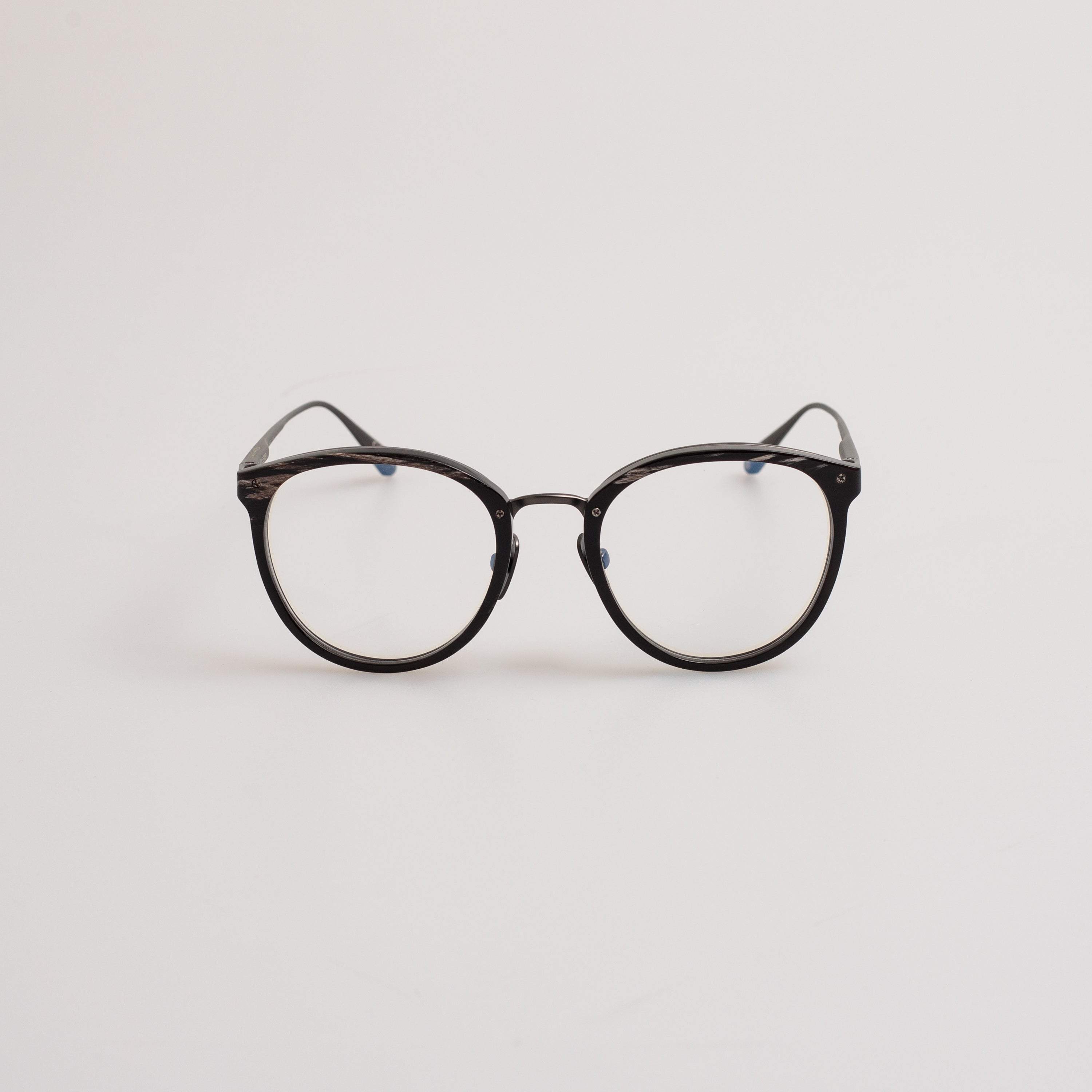 Calthorpe Optical Frame in Buffalo Horn and 925 Sterling Silver