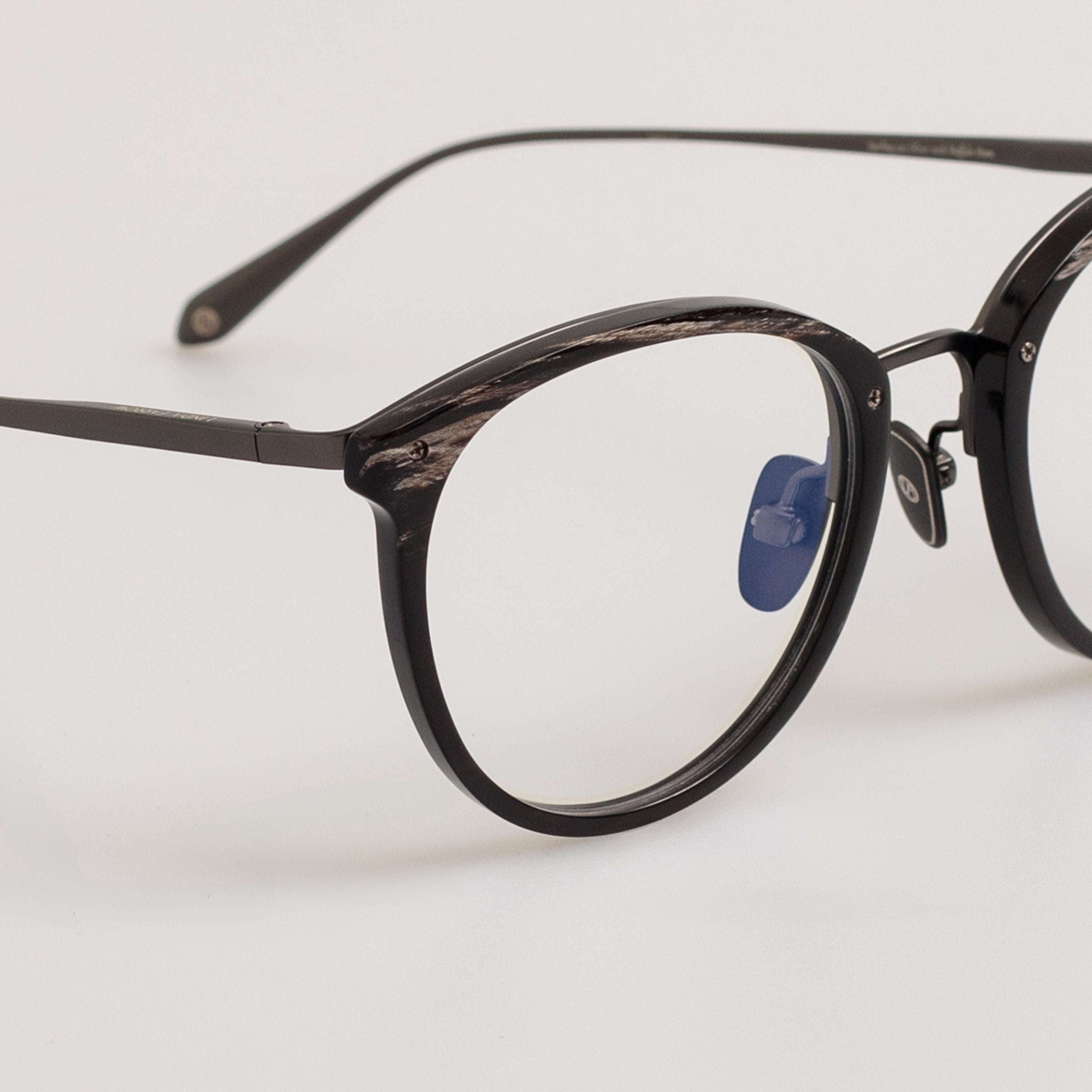 Calthorpe Optical Frame in Buffalo Horn and 925 Sterling Silver