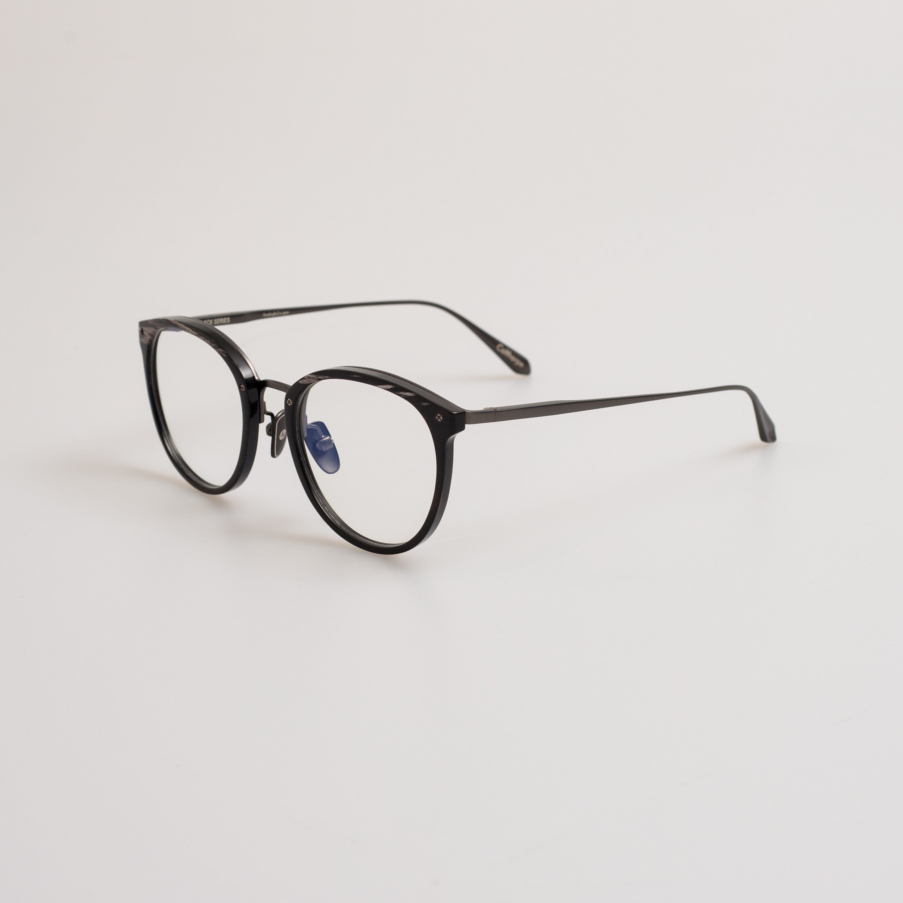 Calthorpe Optical Frame in Buffalo Horn and 925 Sterling Silver