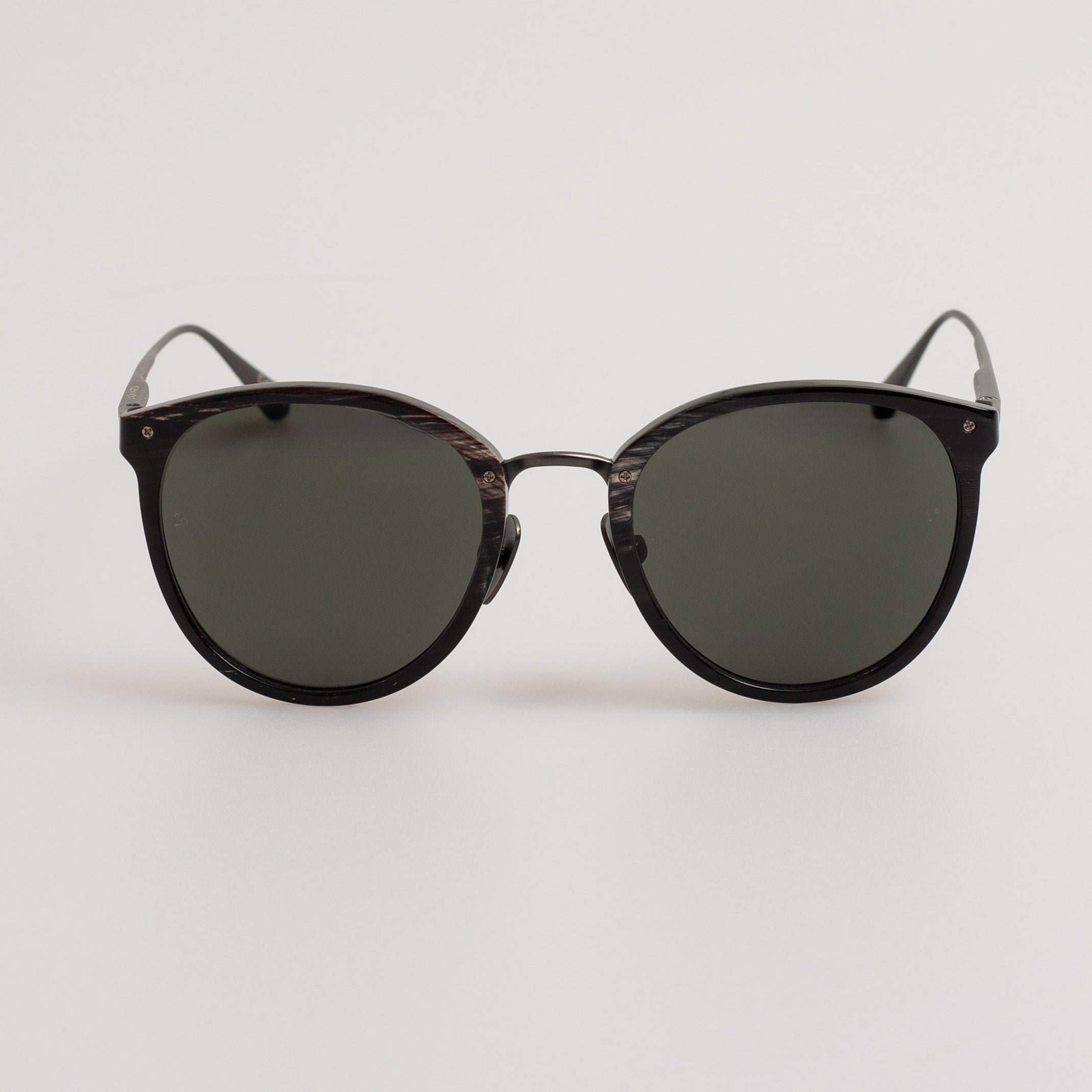 Calthorpe Sunglasses in Buffalo Horn and 925 Sterling Silver