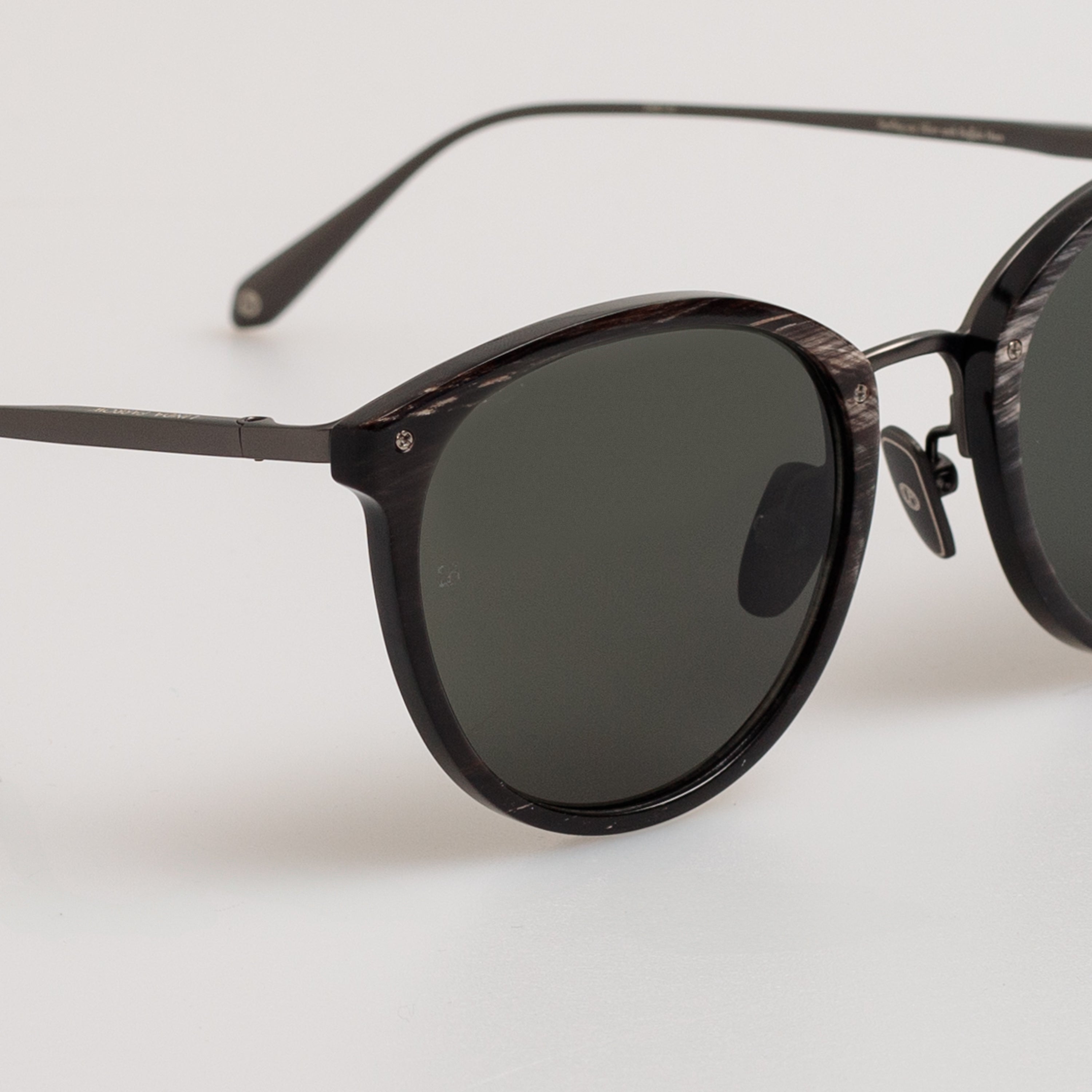 Calthorpe Sunglasses in Buffalo Horn and 925 Sterling Silver