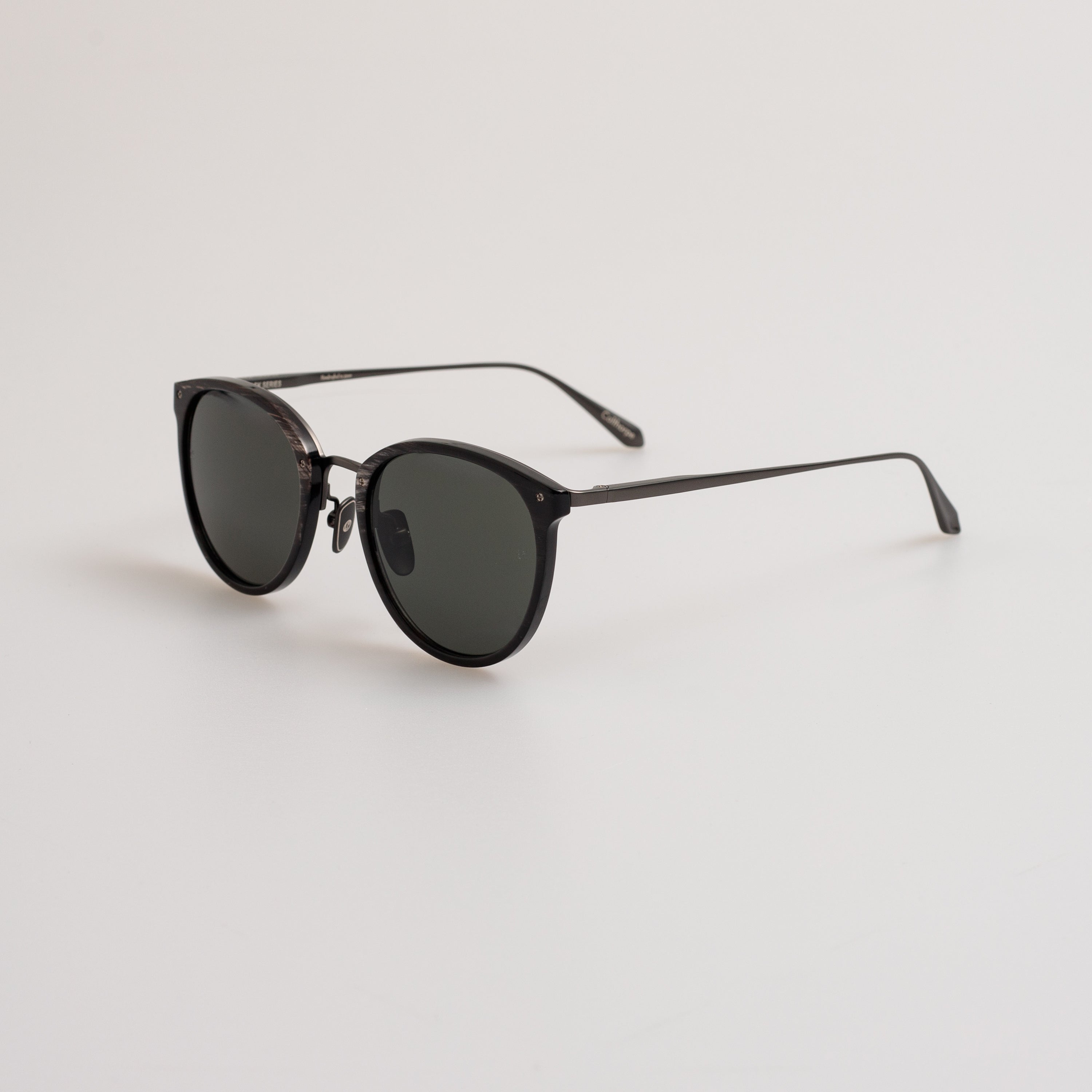 Calthorpe Sunglasses in Buffalo Horn and 925 Sterling Silver