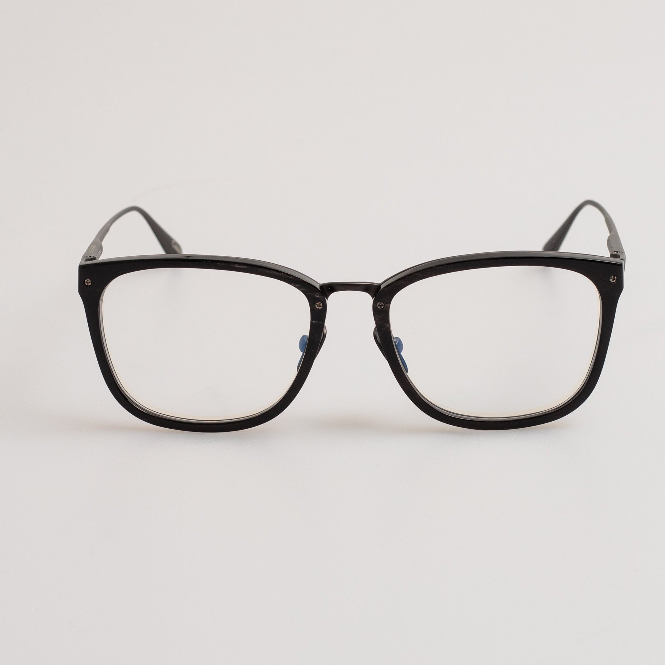 Cassin Optical Frame in Buffalo Horn and 925 Sterling Silver