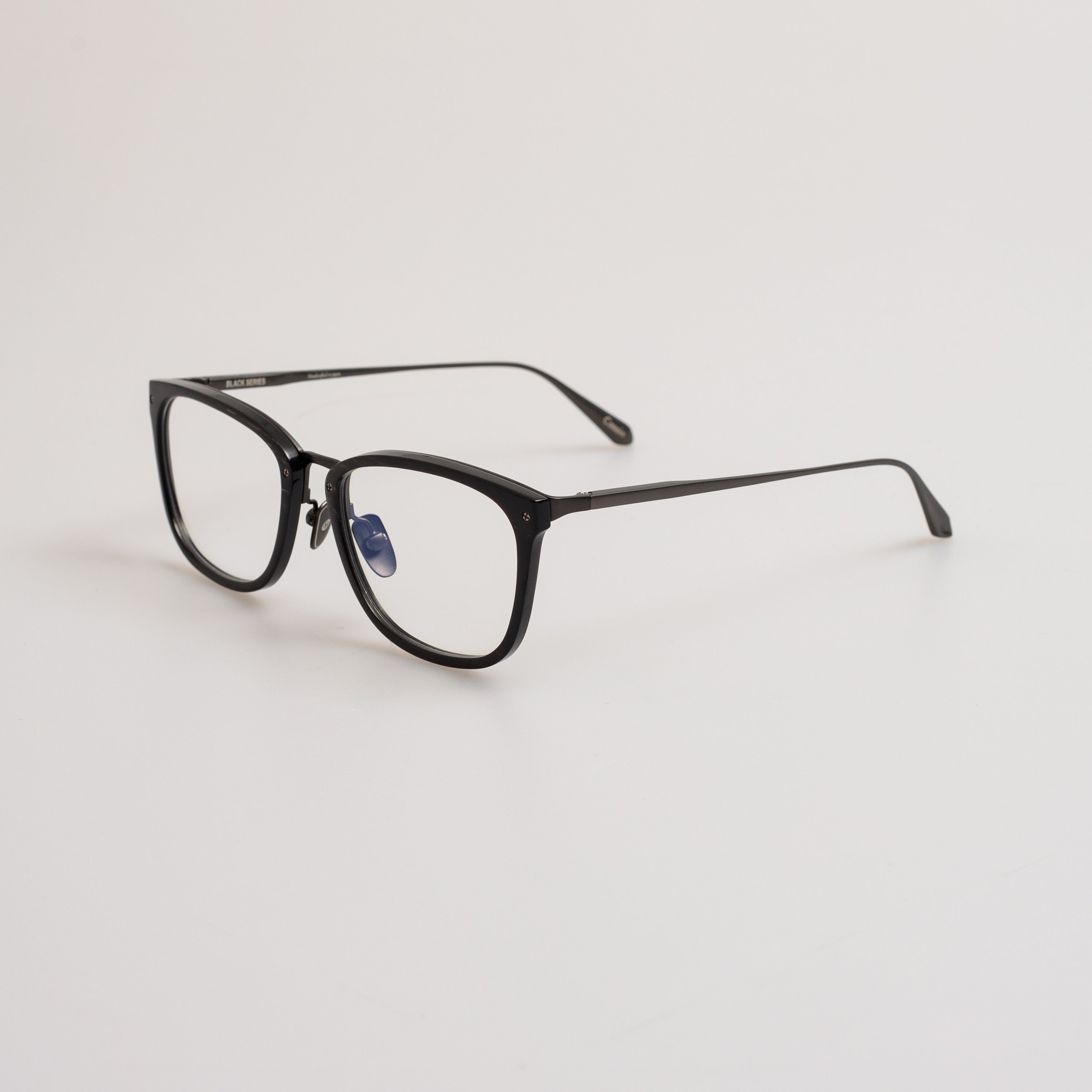 Cassin Optical Frame in Buffalo Horn and 925 Sterling Silver