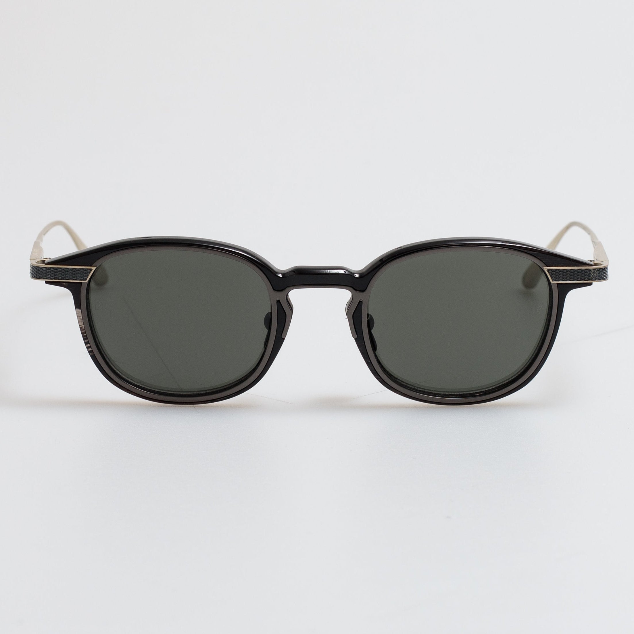 Moore Sunglasses in Buffalo Horn and 925 Sterling Silver